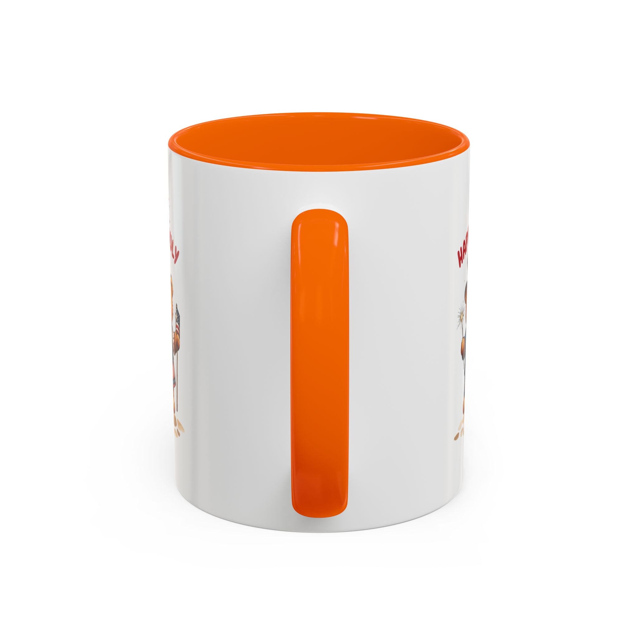 Happy 4th of July Teddy Bear Couple Coffee Mug