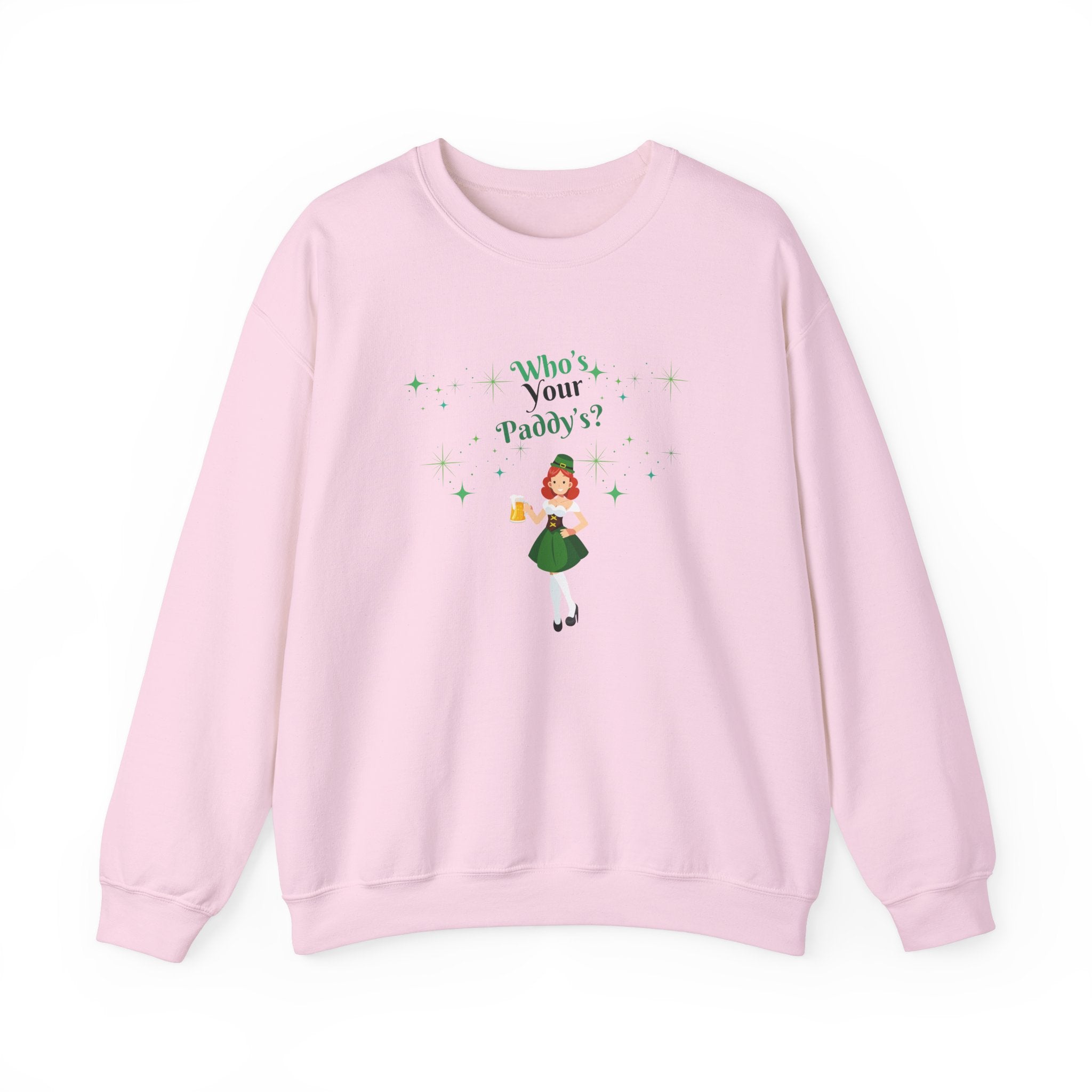 Who's Your Paddy's? Unisex Crewneck Sweatshirt - Perfect for St. Patrick's Day Celebrations