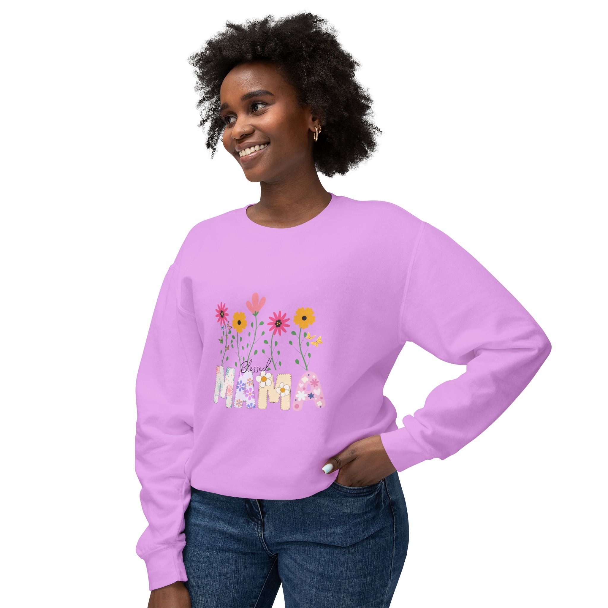Blessed Mama Crewneck Sweatshirt