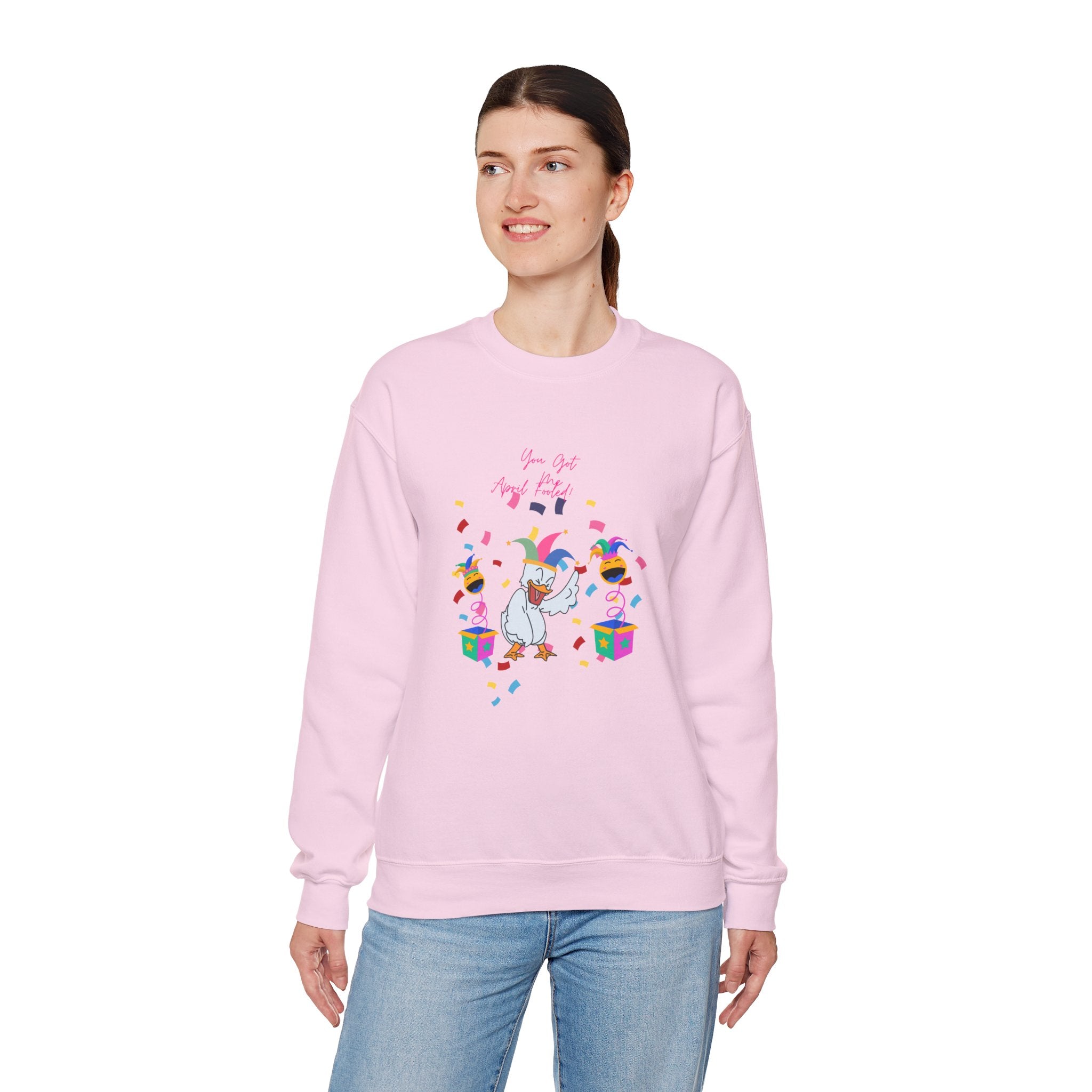 You Got Me April Fooled!  Unisex Crewneck Sweatshirt | Fun and Festive Gift for Celebrations