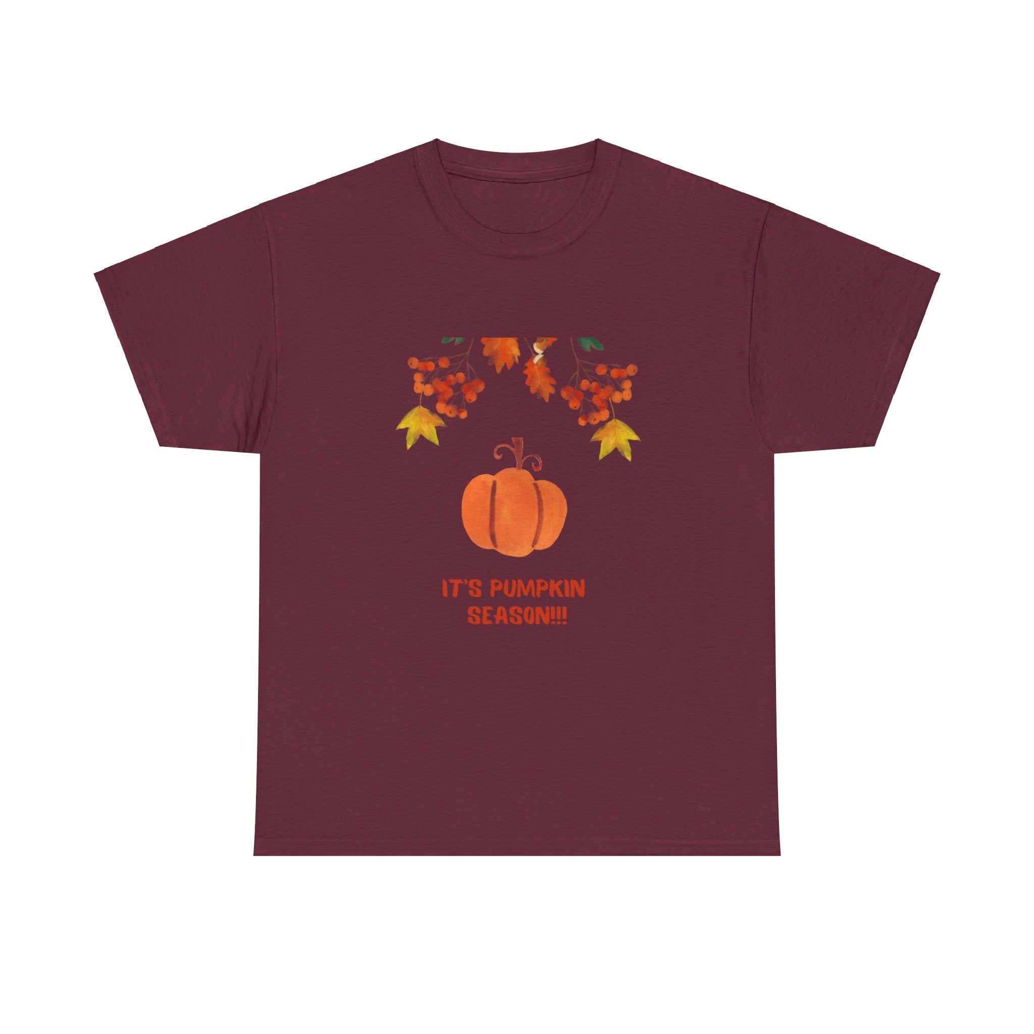 Pumpkin Season Unisex Heavy Cotton Tee