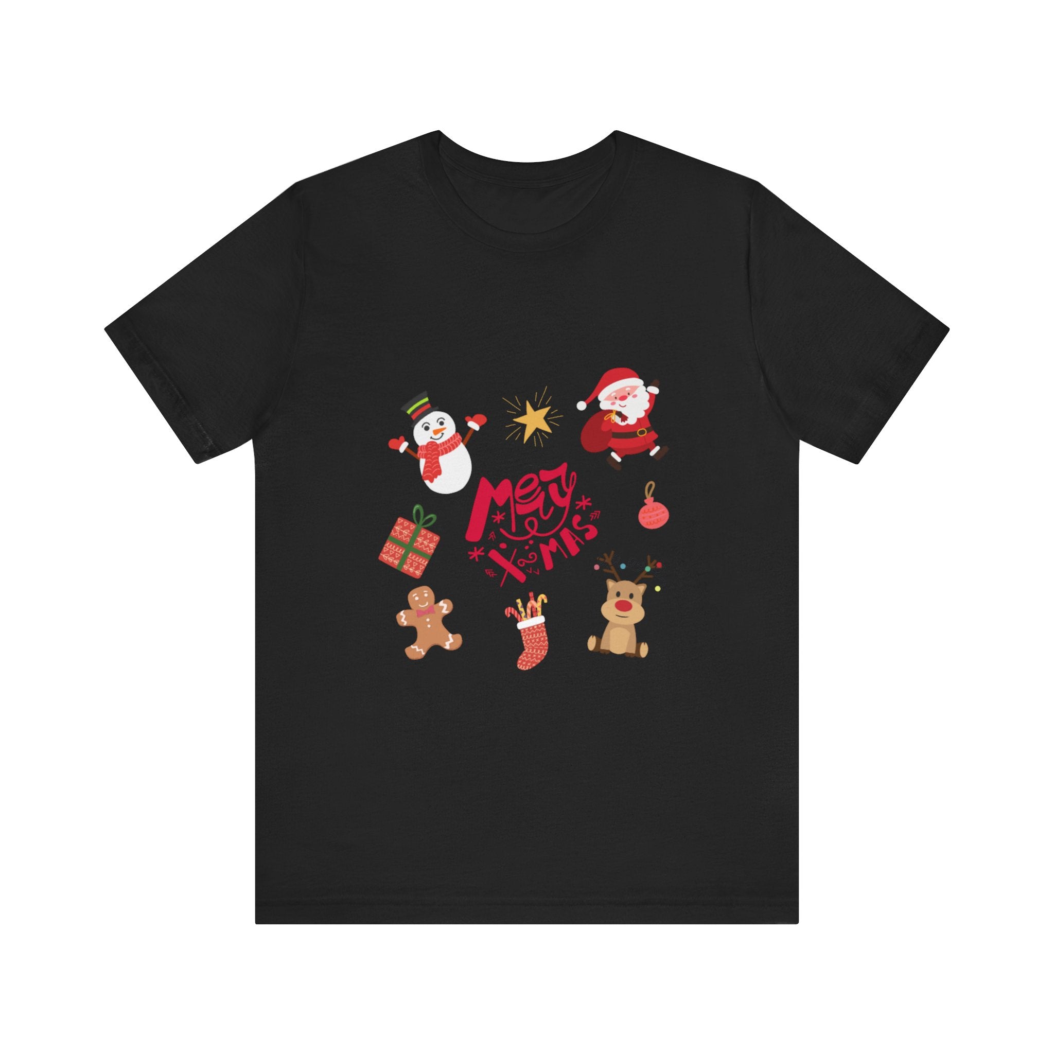 Merry Christmas Crew Unisex Jersey Short Sleeve Tee