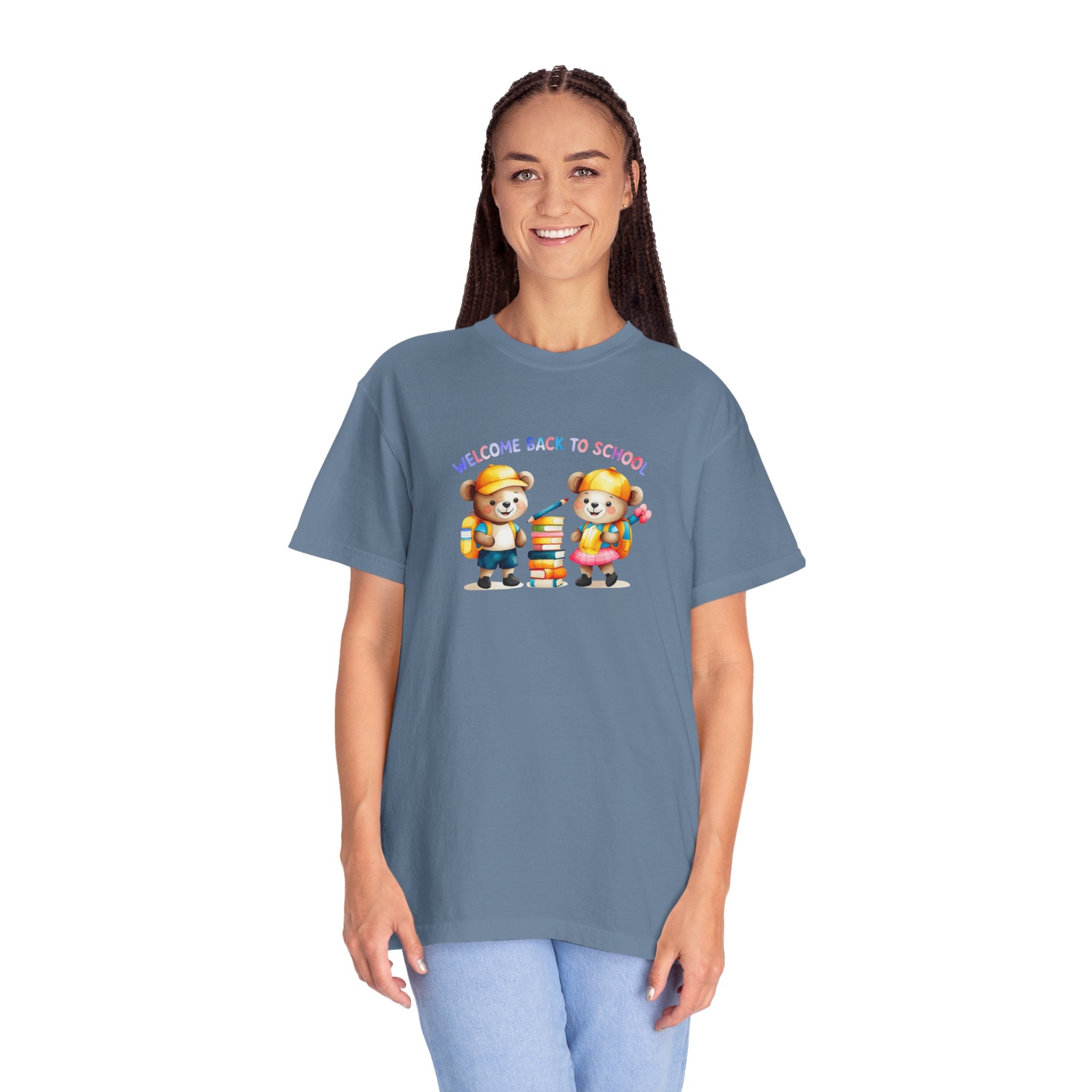 Welcome Back to School Unisex Garment-Dyed T-Shirt