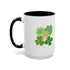 Retro St. Paddy's Day Accent Coffee Mug - 11oz & 15oz