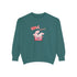 Love Express Unisex Garment-Dyed Sweatshirt