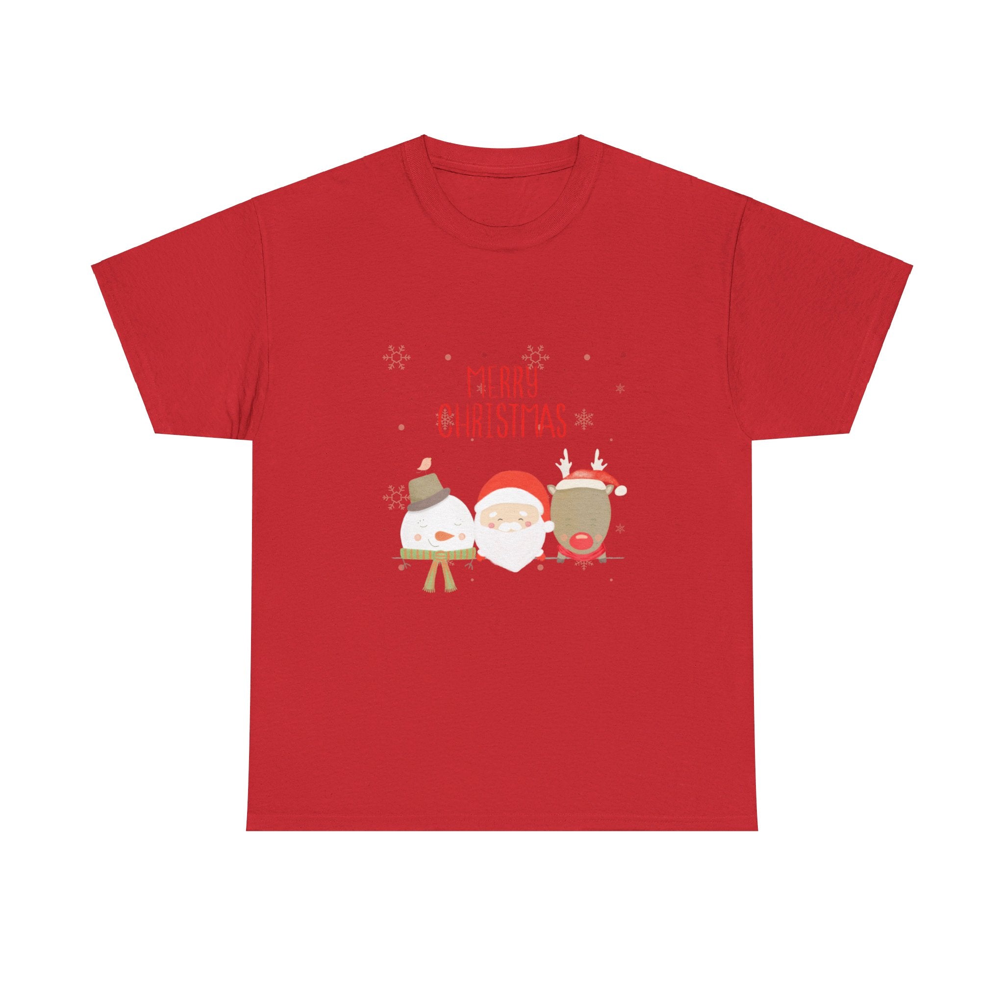 Merry Xmas Crew Unisex Heavy Cotton Tee