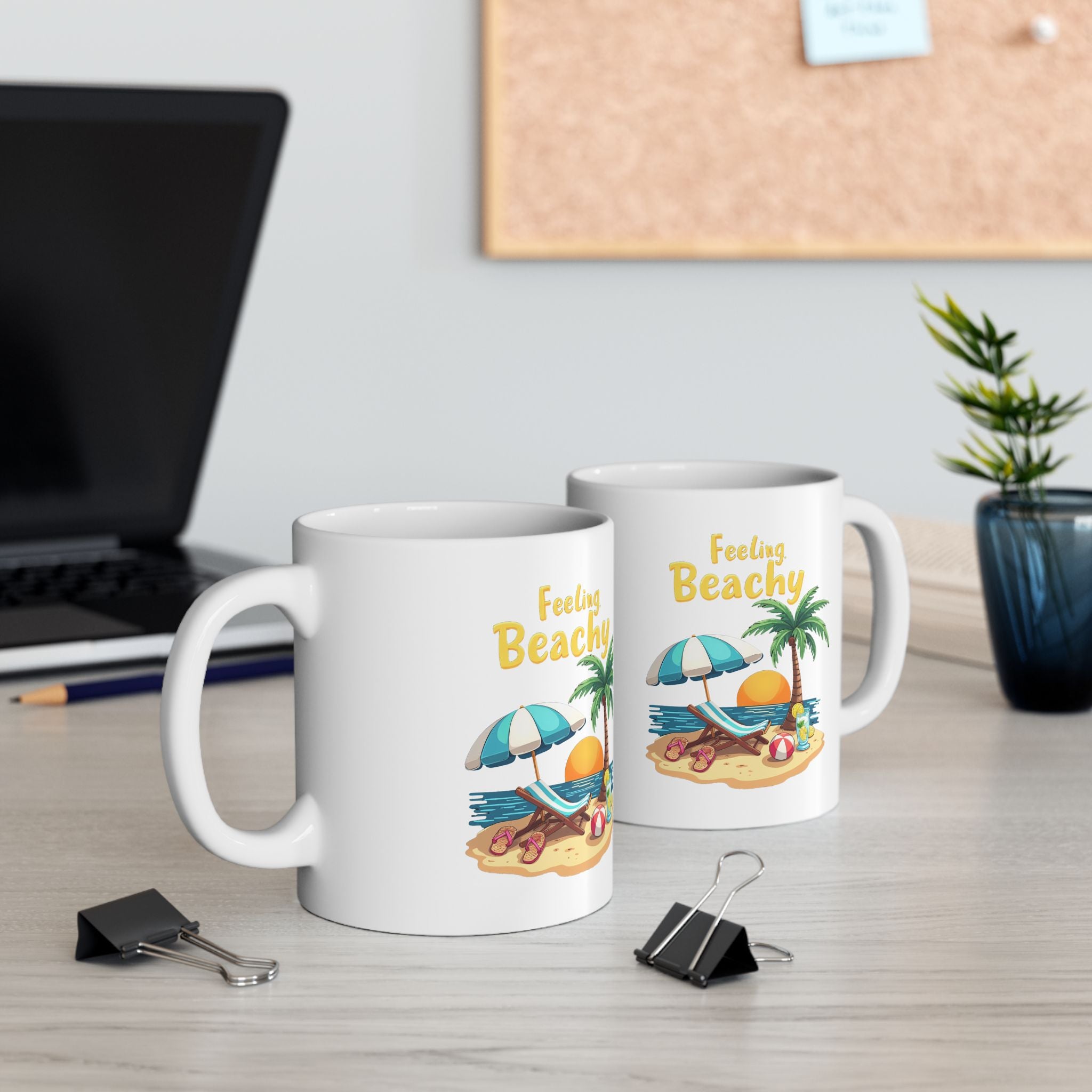 Feeling Beachy Ceramic Mug