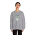 Kiss Me I'm Irish Cat Crewneck Sweatshirt - Unisex Heavy Blend™