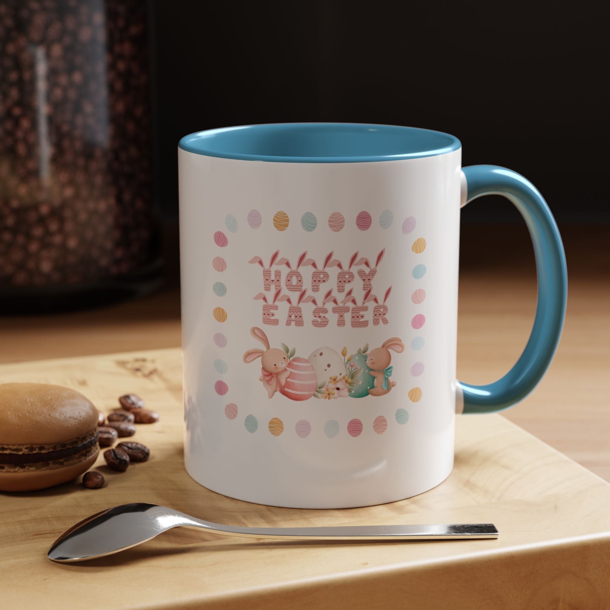 Hoppy Easter Accent Coffee Mug - 11oz & 15oz
