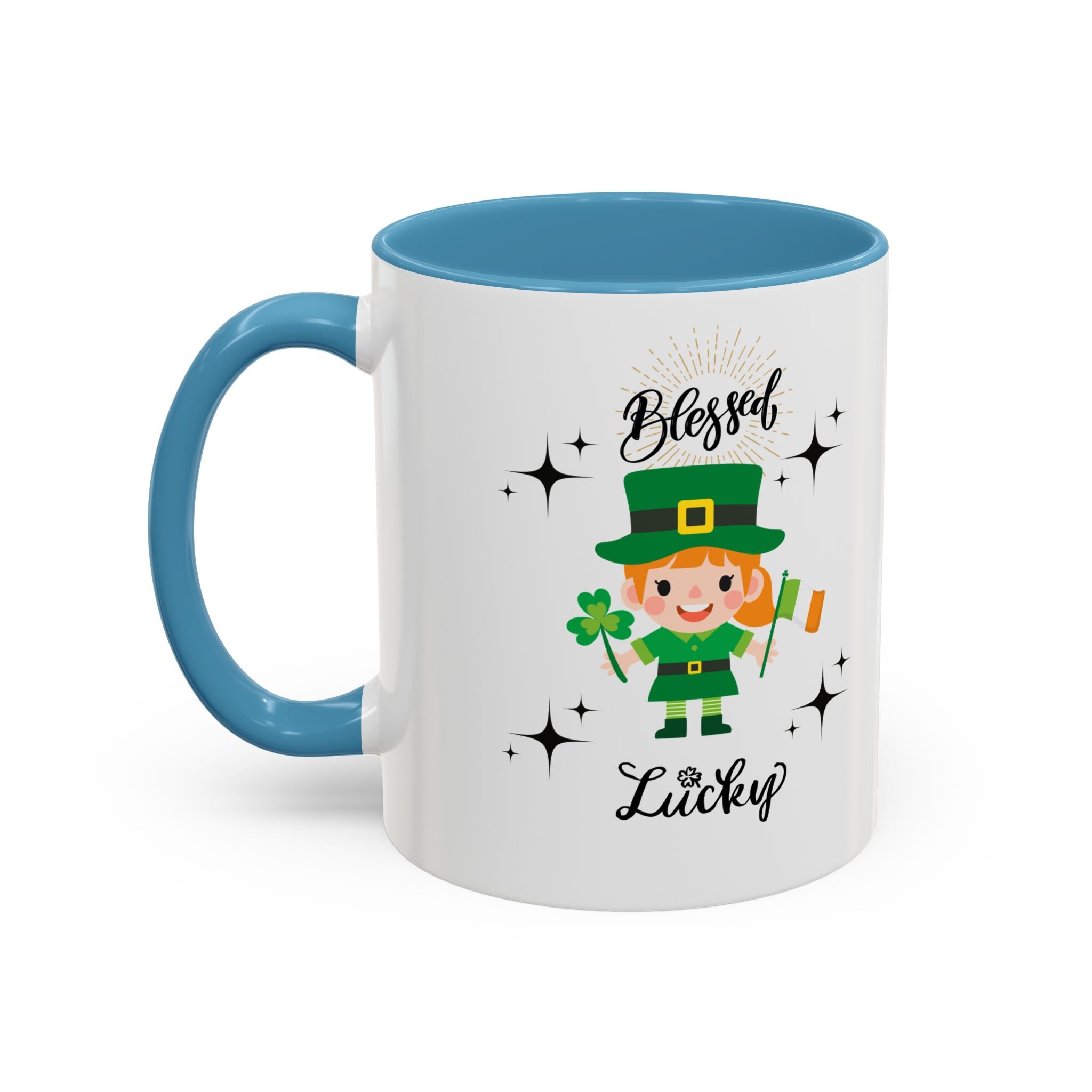 Blessed & Lucky St. Patrick's Day Coffee Mug