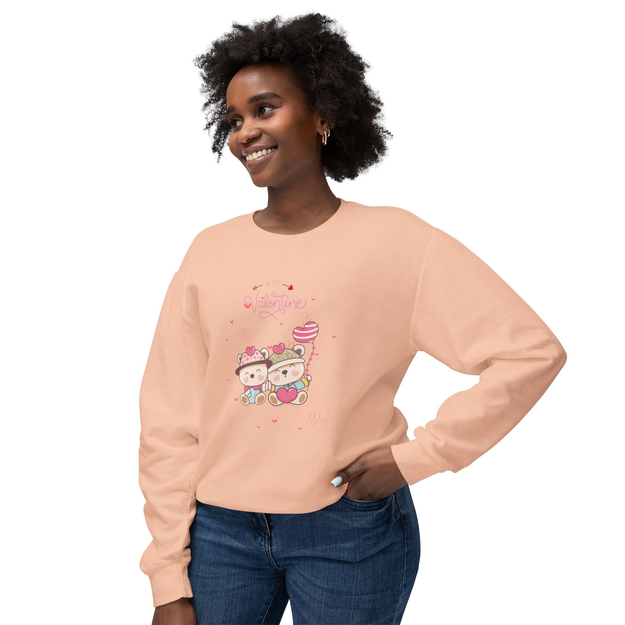 You And Me Forever Unisex Lightweight Crewneck Sweatshirt