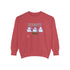 Frosty Party Unisex Garment-Dyed Sweatshirt