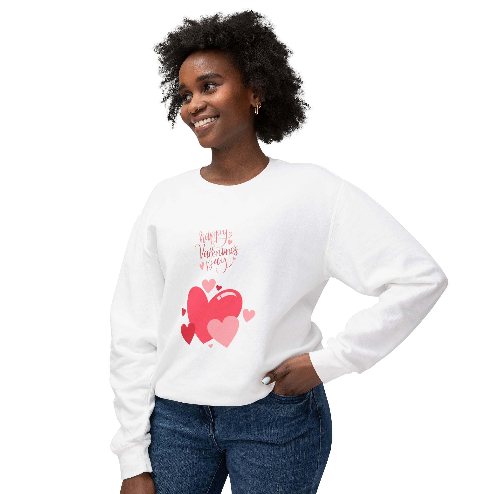Be My Sweetheart Unisex Lightweight Crewneck Sweatshirt