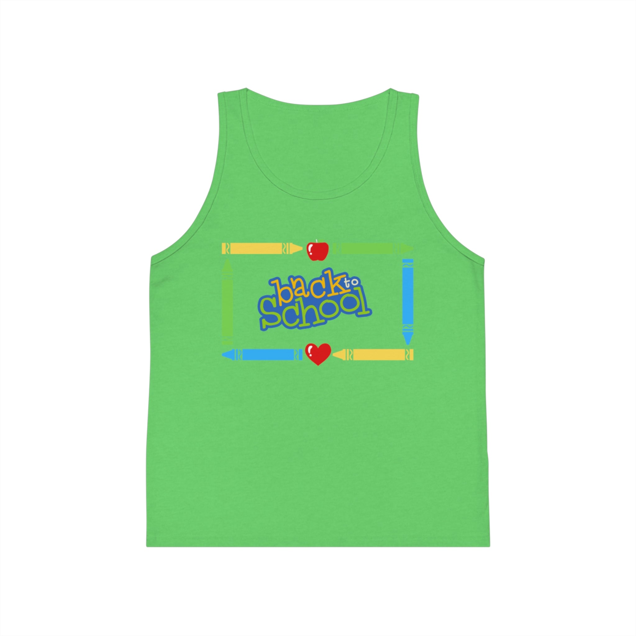 Back To School Kid's Jersey Tank Top