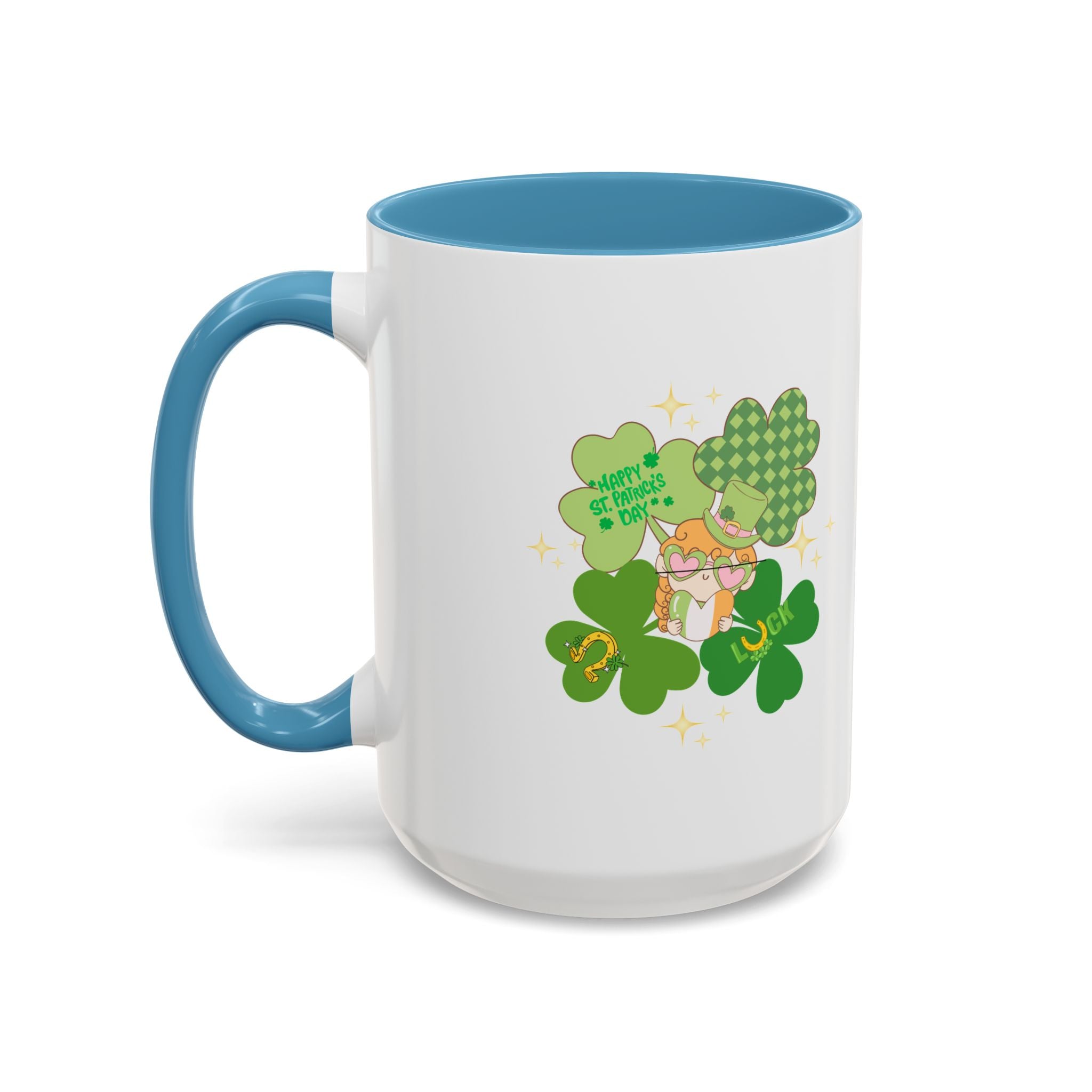 Retro St. Paddy's Day Accent Coffee Mug - 11oz & 15oz
