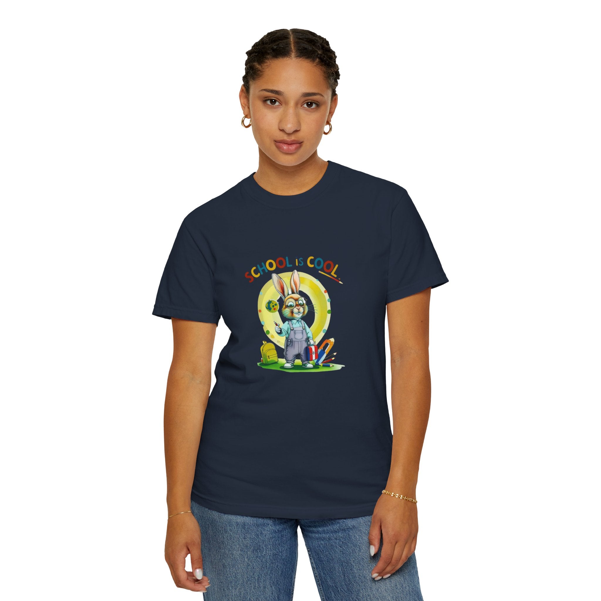 School is Cool Unisex Garment-Dyed Tee