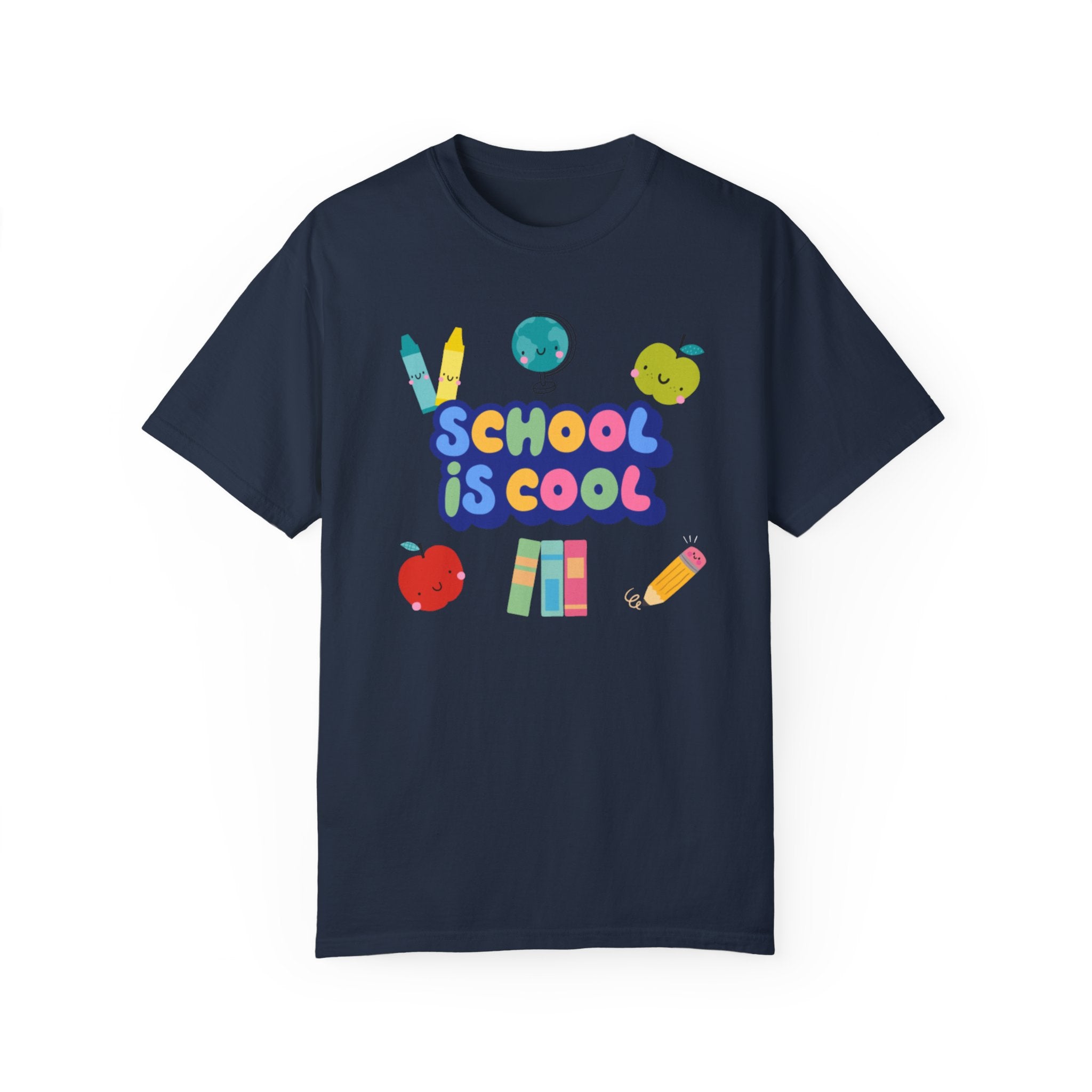 School Is Cool Unisex Garment-Dyed T-shirt