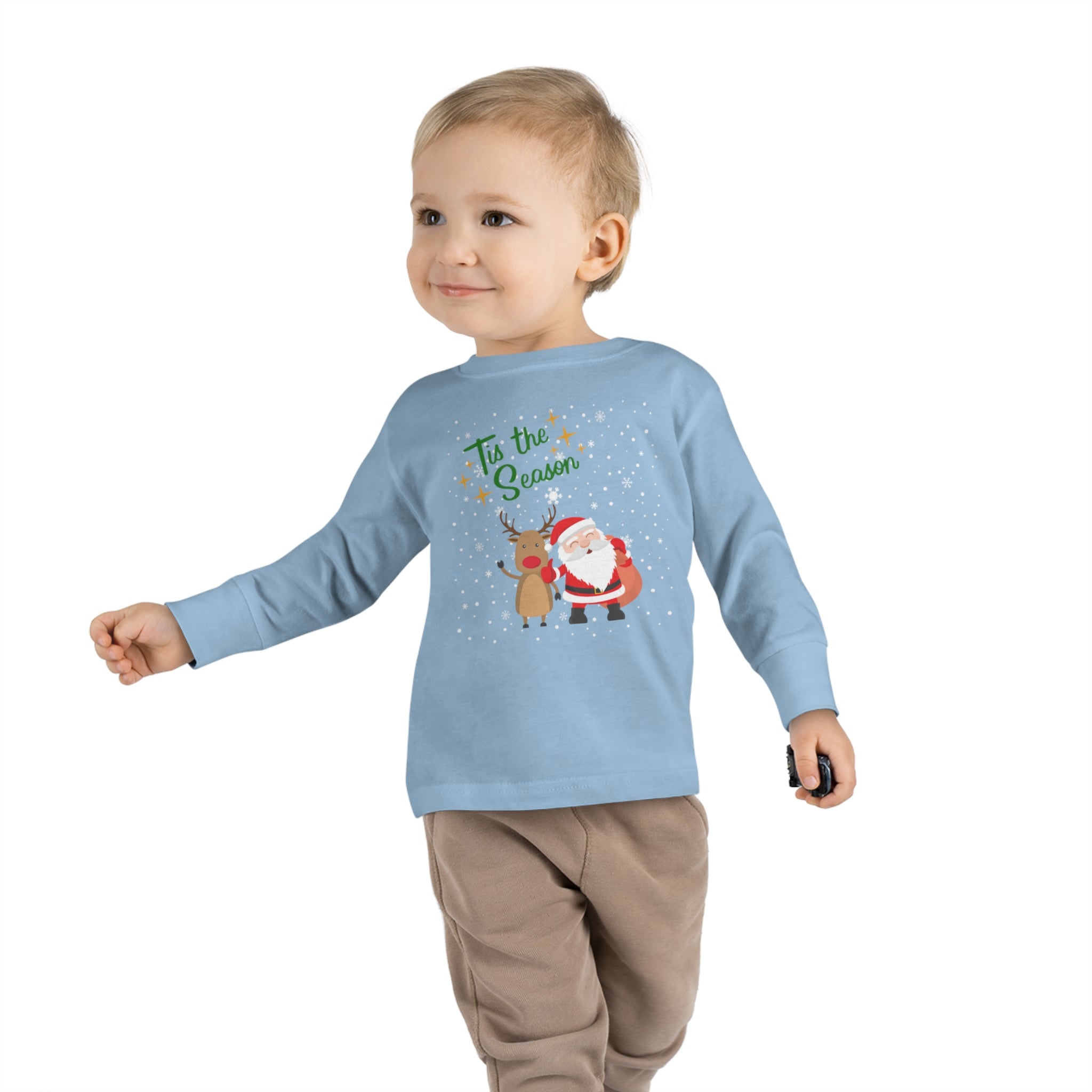 Tis The Season Toddler Long Sleeve Tee