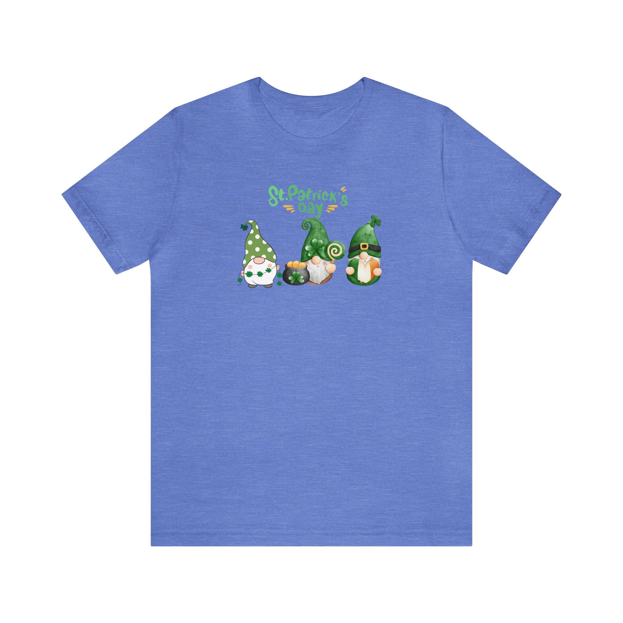 St. Patty's Day Gnome Unisex Jersey Short Sleeve Tee