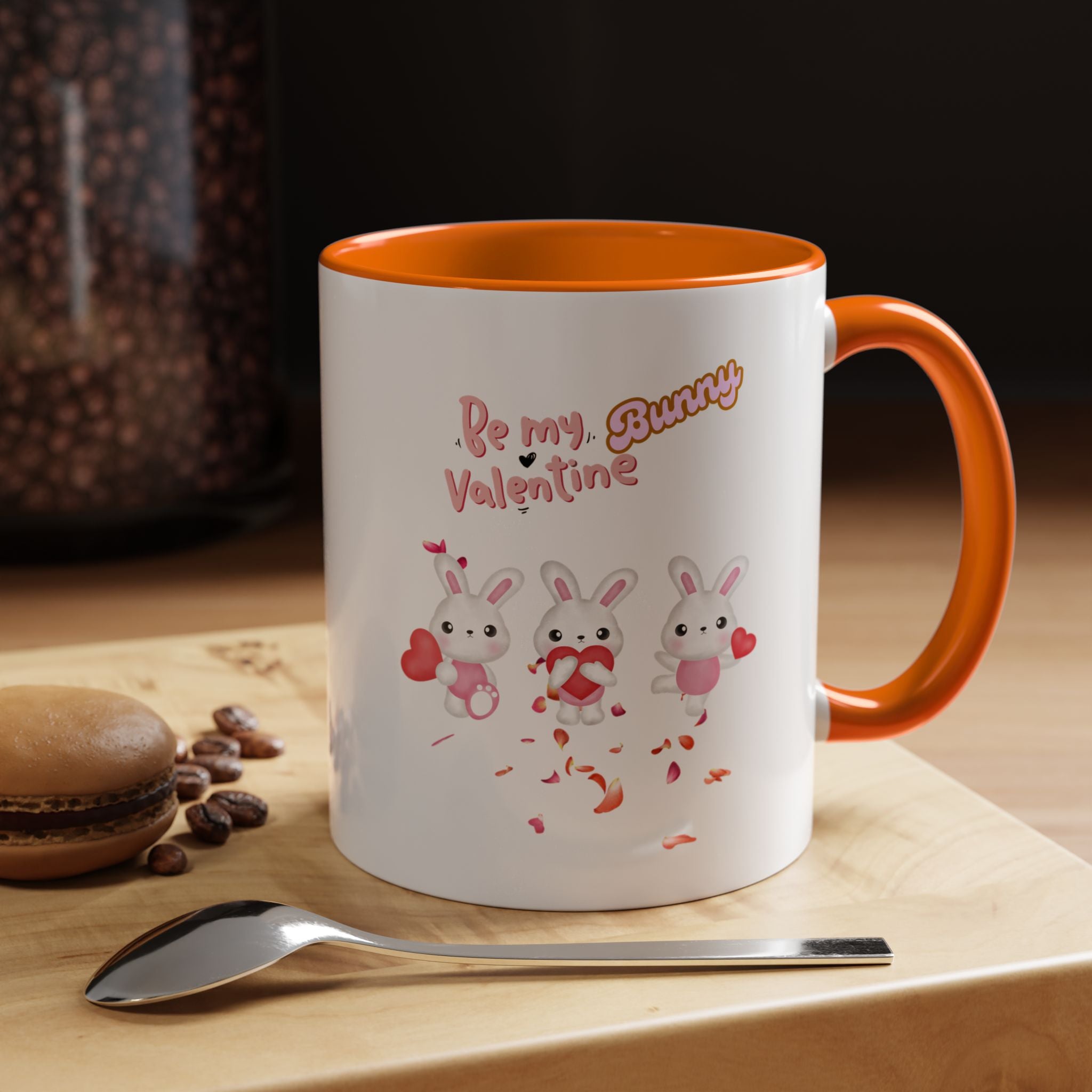 My Bunny Valentine Accent Coffee Mug (11, 15oz)