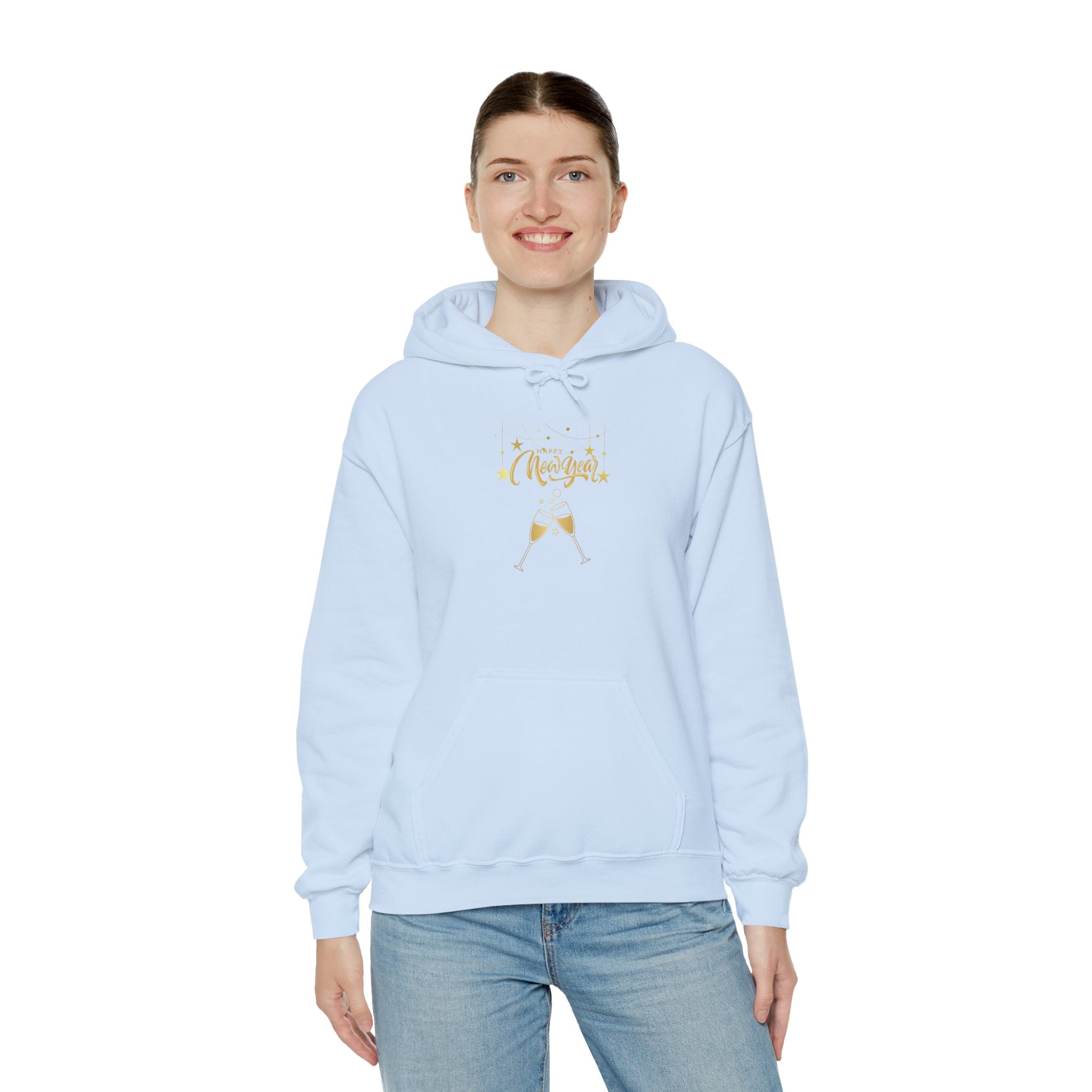 Happy New Year Unisex Heavy Blend™ Hooded Sweatshirt