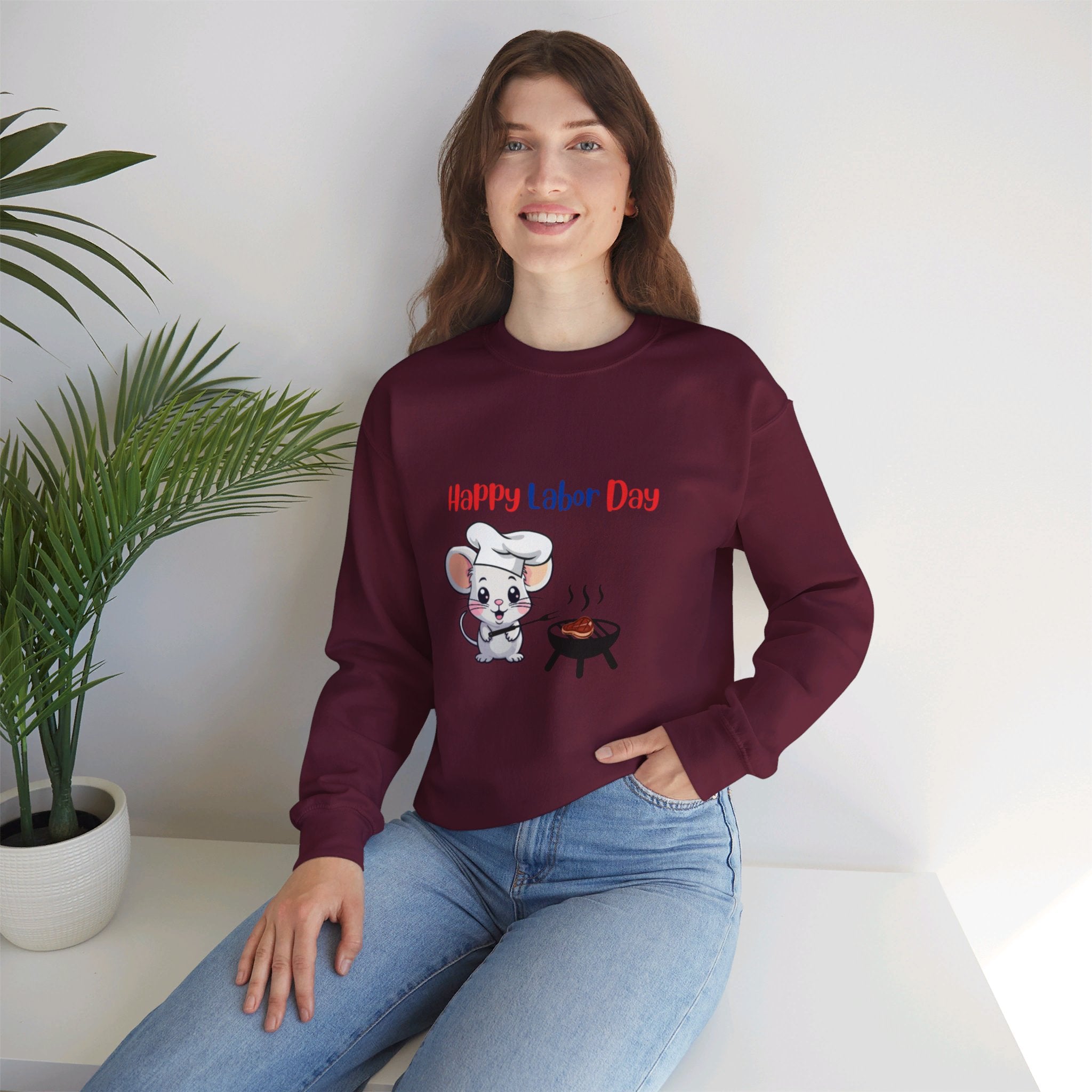 Labor Day Cookout Unisex Heavy Blend™ Crewneck Sweatshirt