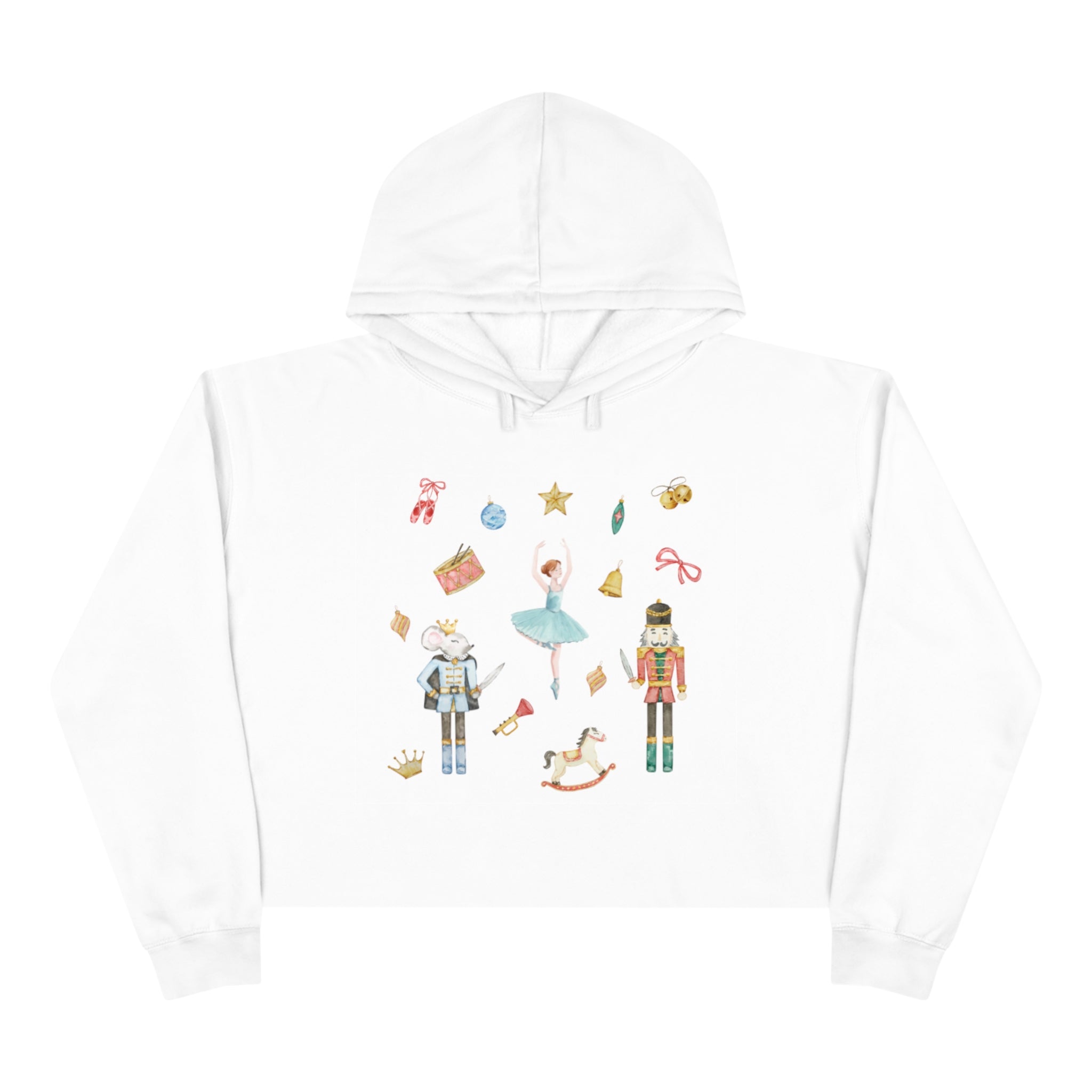 Nutcracker Crop Hoodie