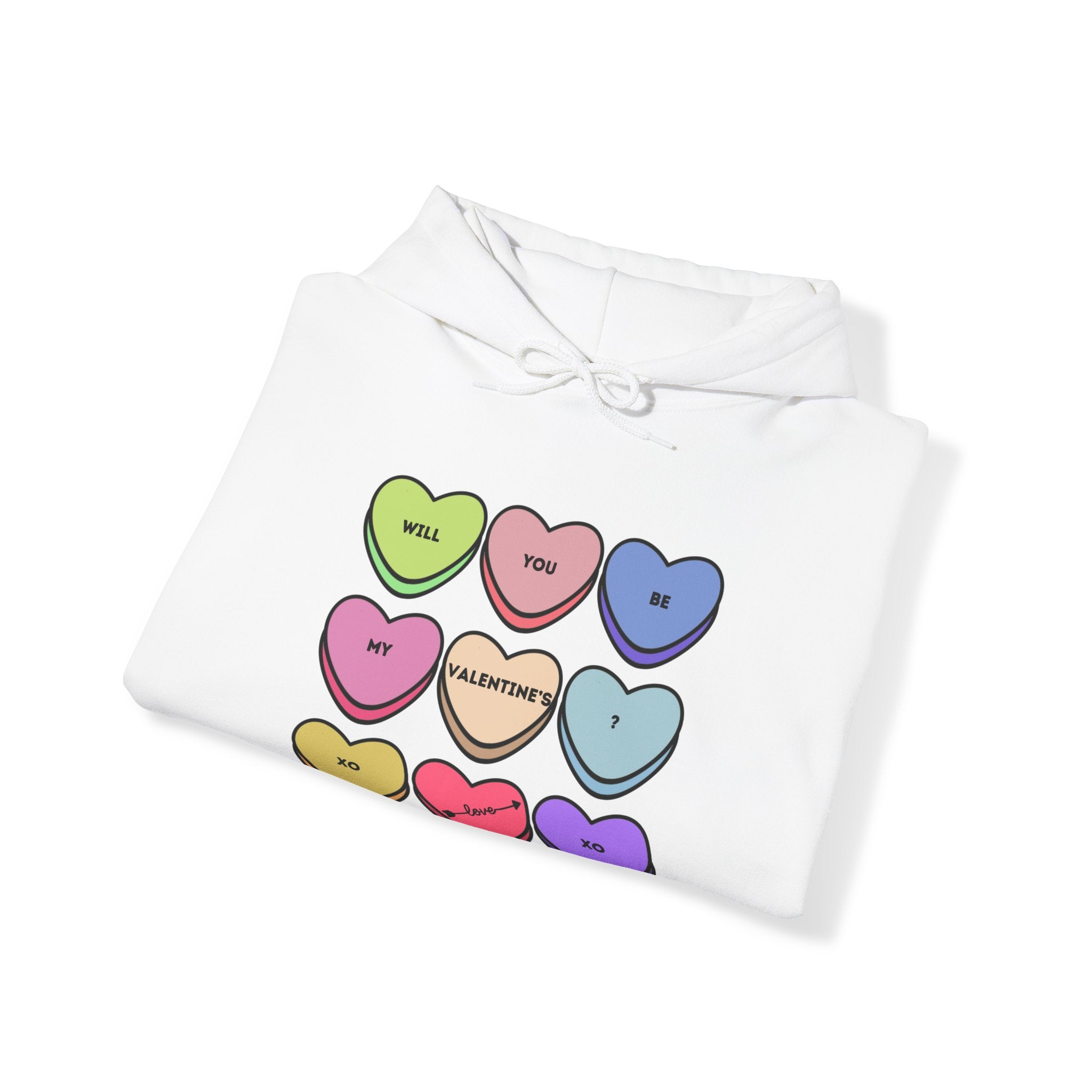 Will You Be My Valentine? Unisex Heavy Blend™ Hooded Sweatshirt