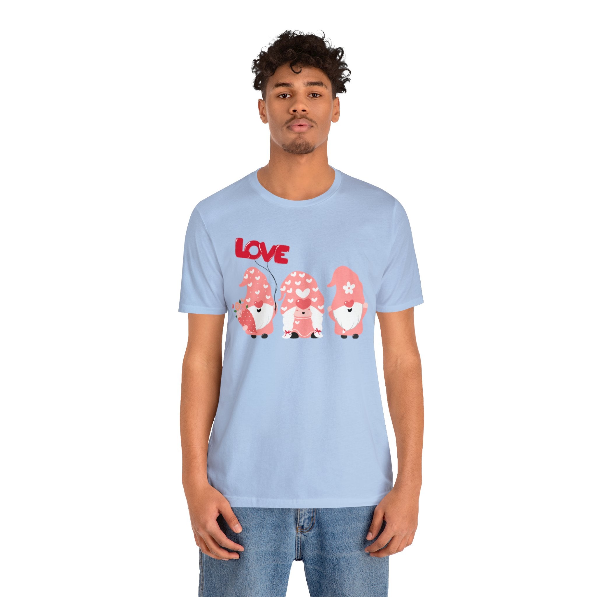 Love Gnome Day Unisex Jersey Short Sleeve Tee