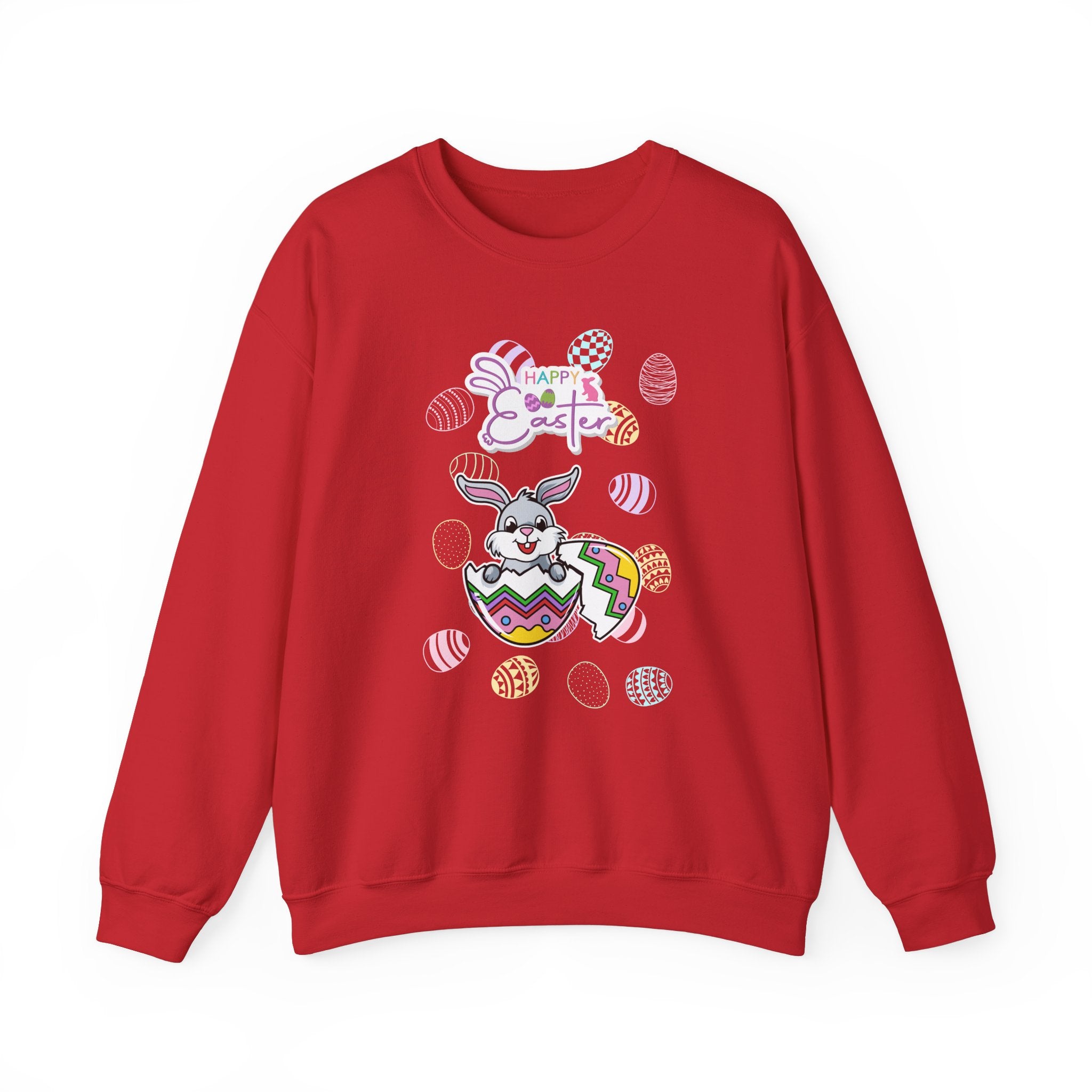 Easter Greetings Crewneck Sweatshirt – Unisex Heavy Blend™ – Happy Easter Design