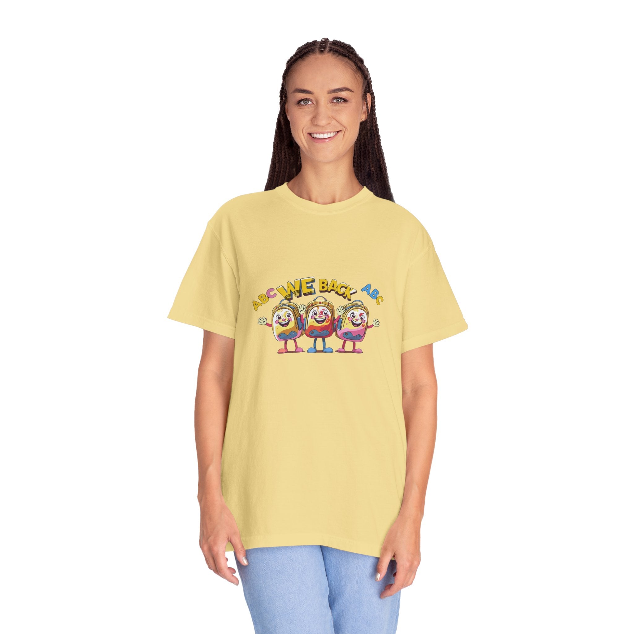 We Back Unisex Garment-Dyed T-shirt