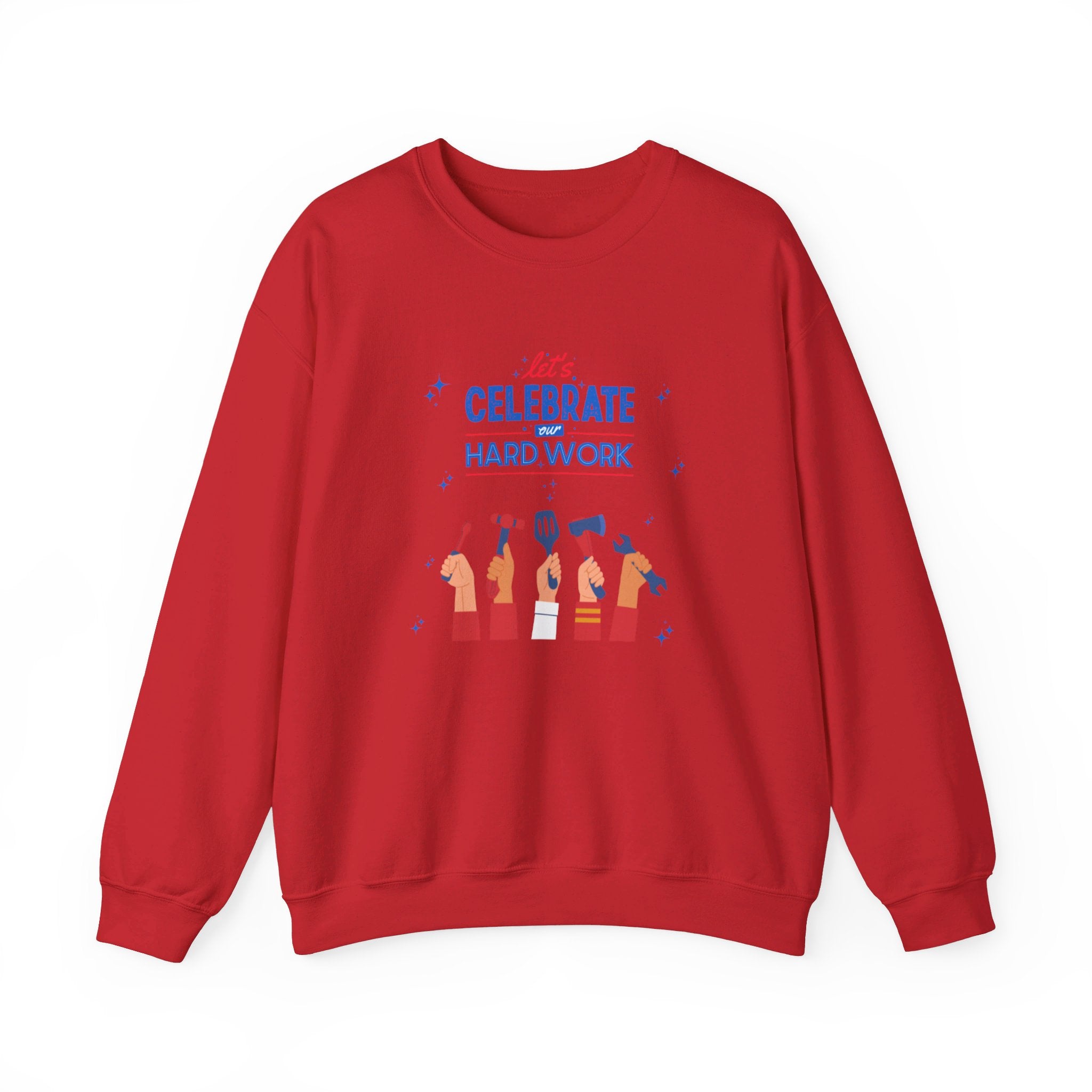 Let's Celebrate Our Hard Work Unisex Heavy Blend™ Crewneck Sweatshirt