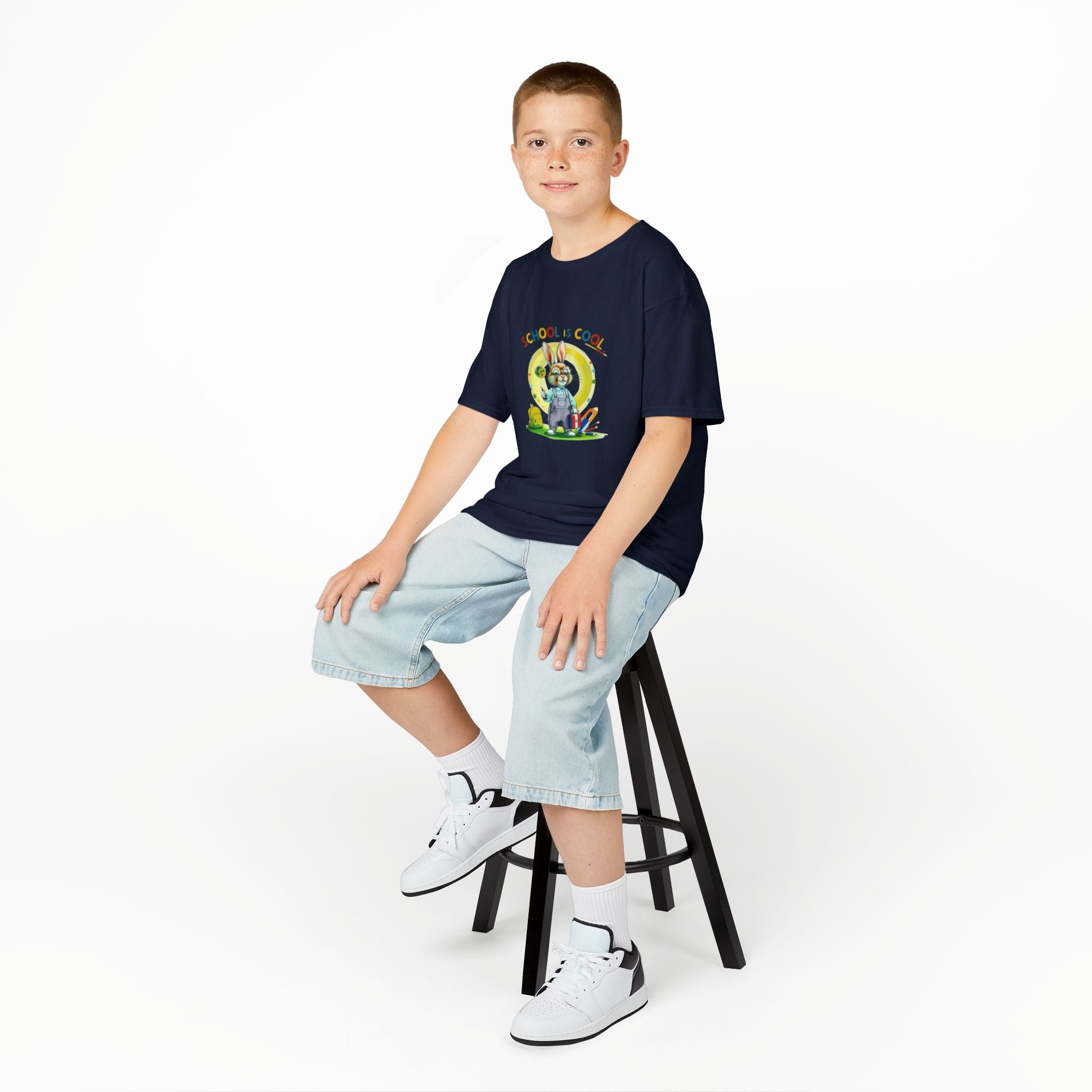 School is Cool Kids Heavy Cotton Tee