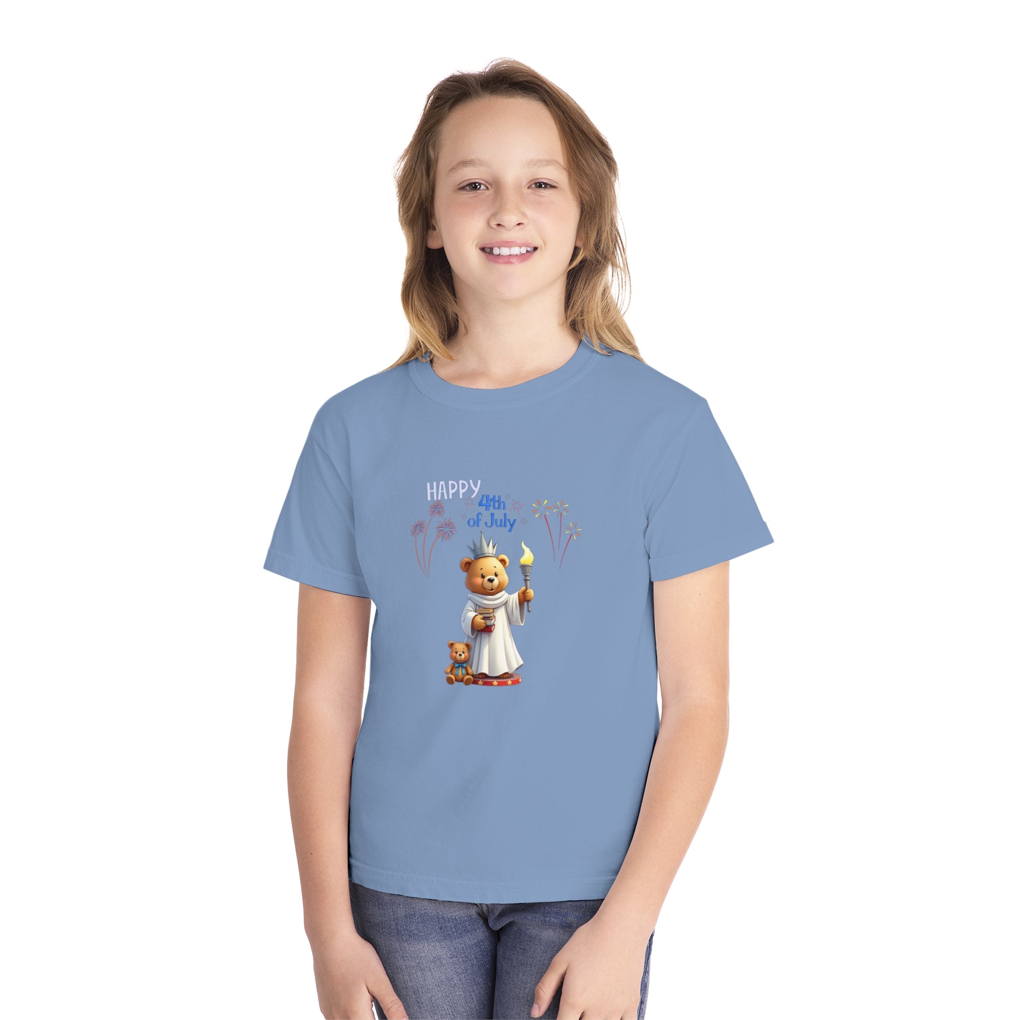 Lady Liberty Youth Midweigth Tee