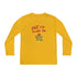 Meet Me Under The Mistletoe Youth Long Sleeve Competitor Tee