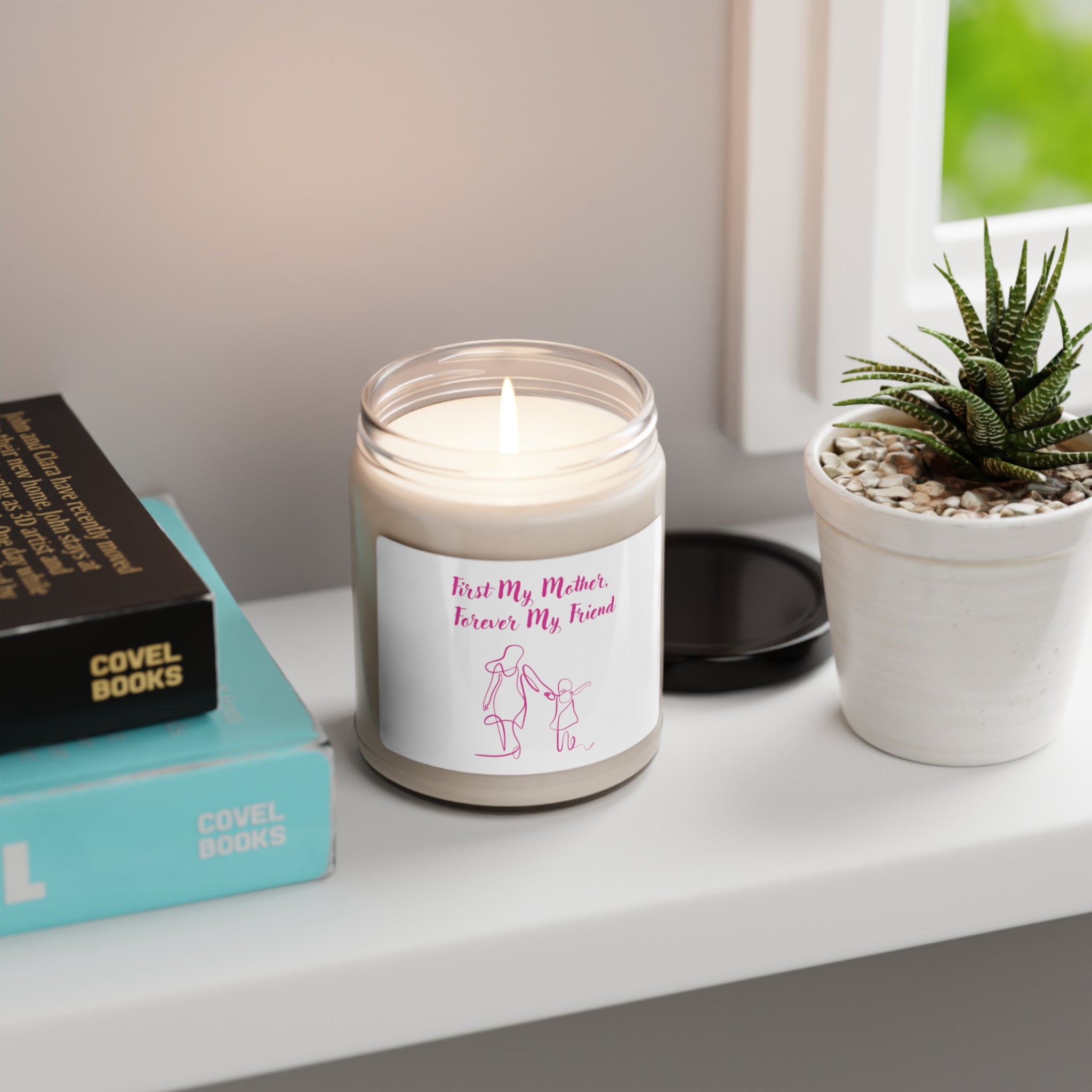First My Mother Forever My Friend Scented Soy Candle, 9oz