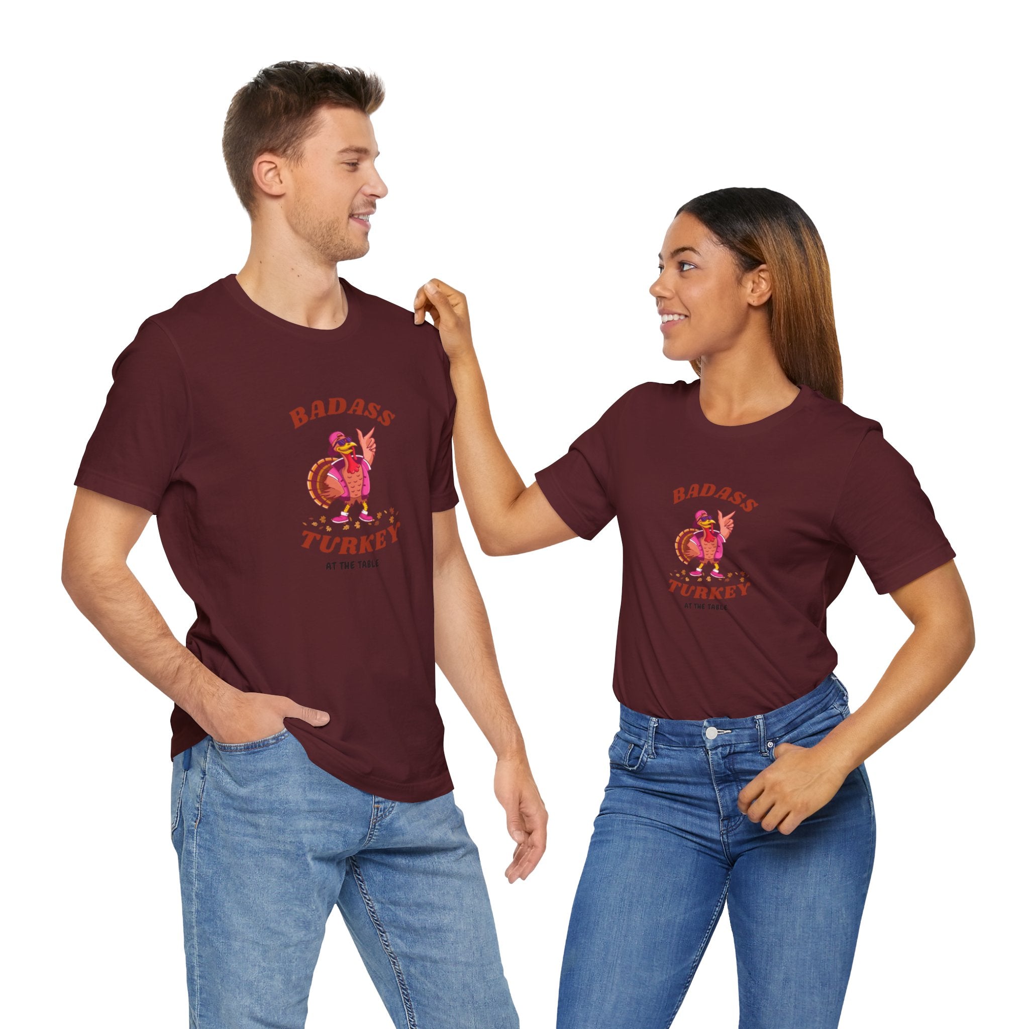 Badass Turkey Unisex Jersey Short Sleeve Tee