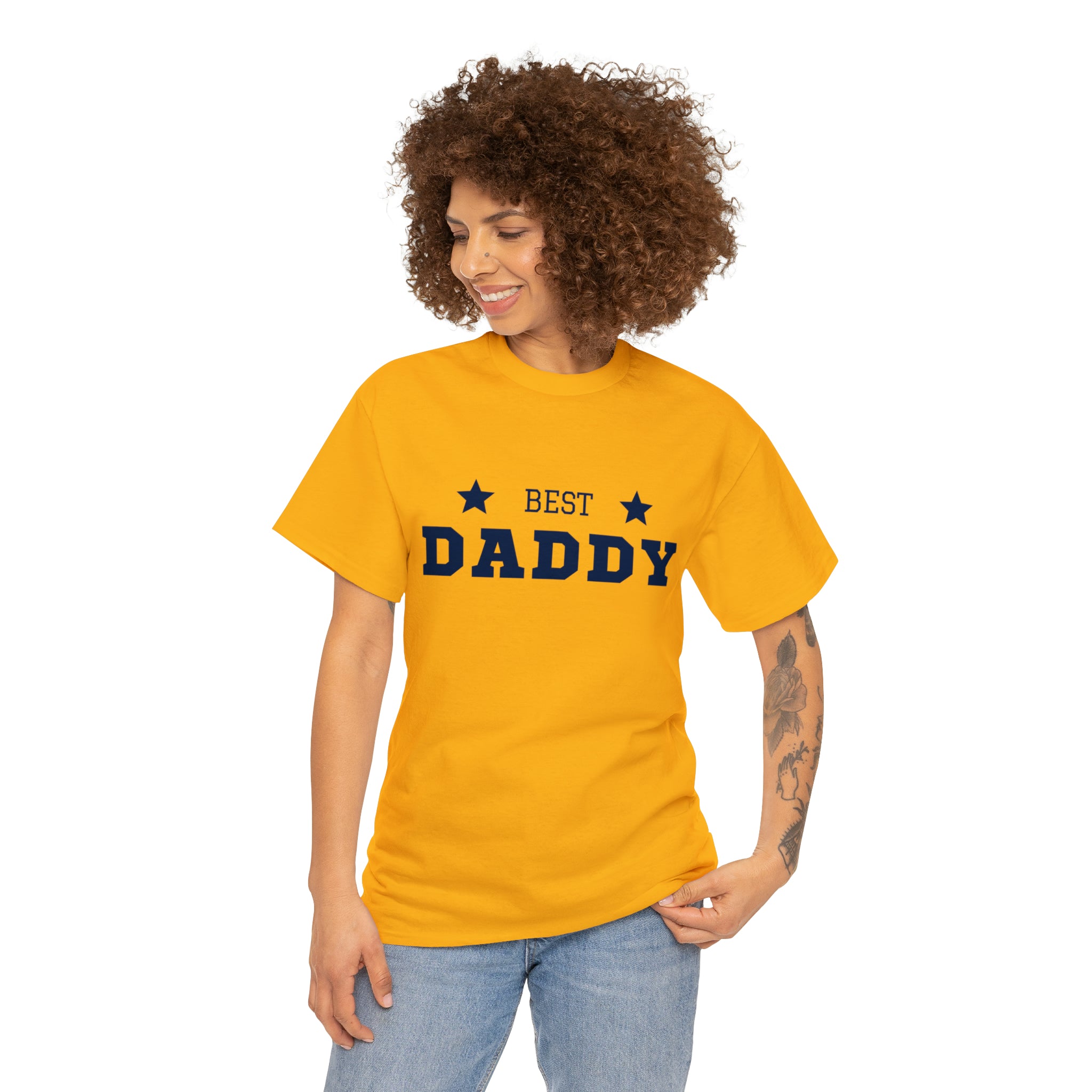 Happy Daddy's Day Unisex Heavy Cotton Tee