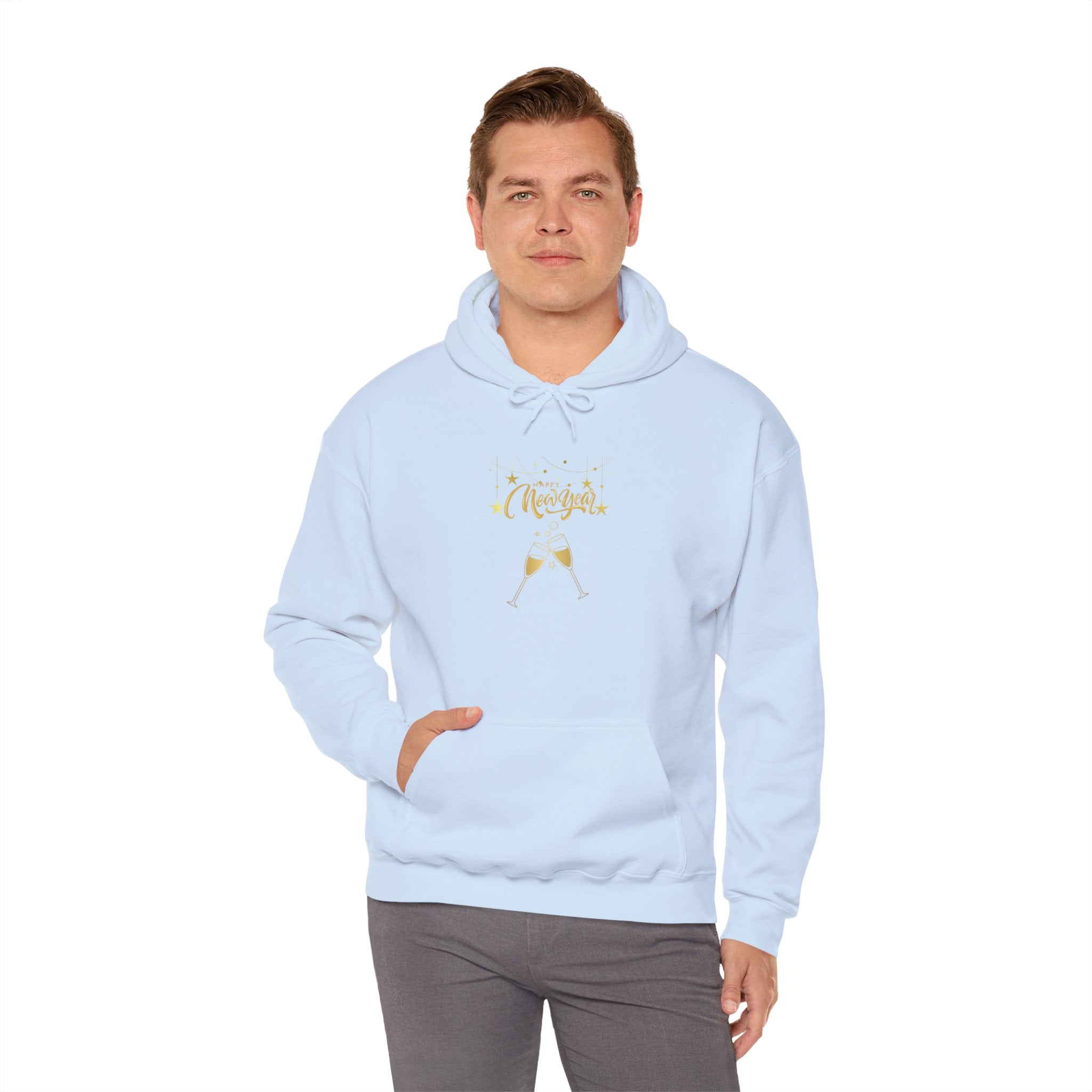 Happy New Year Unisex Heavy Blend™ Hooded Sweatshirt