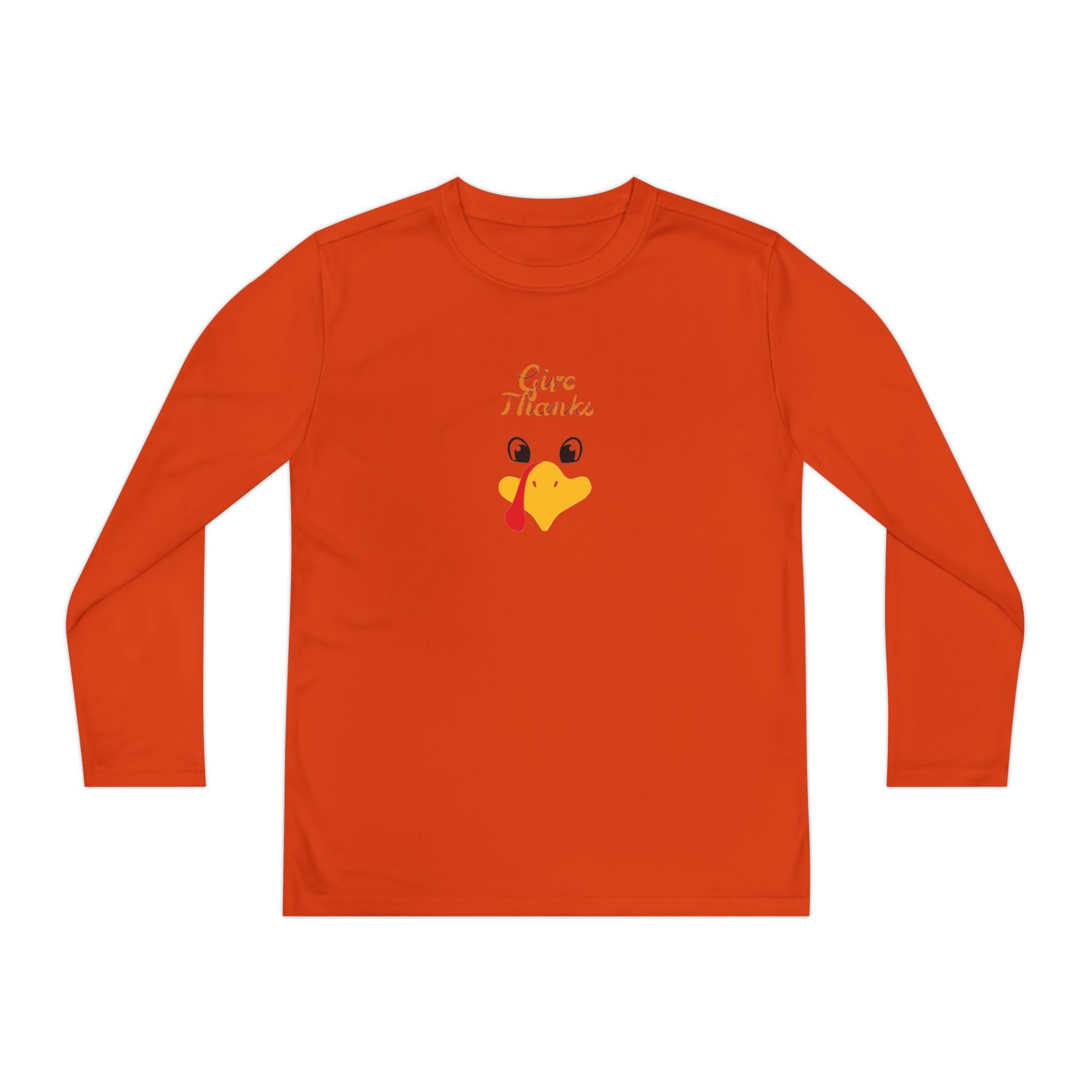 Give Thanks Youth Long Sleeve Competitor Tee