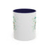Kiss Me I'm Irish Cat  Accent Mug