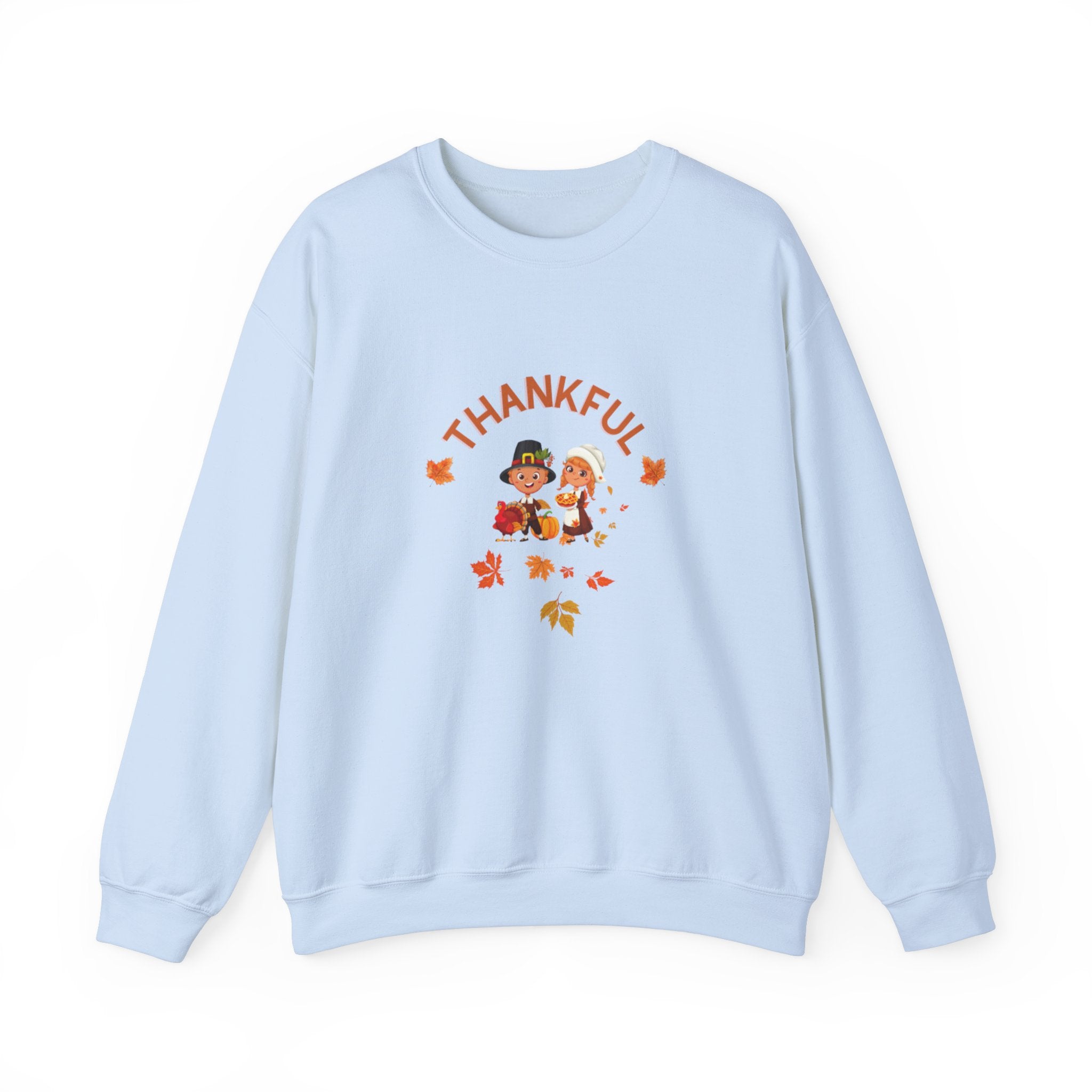 Pilgrims Turkey Day Unisex Heavy Blend™ Crewneck Sweatshirt