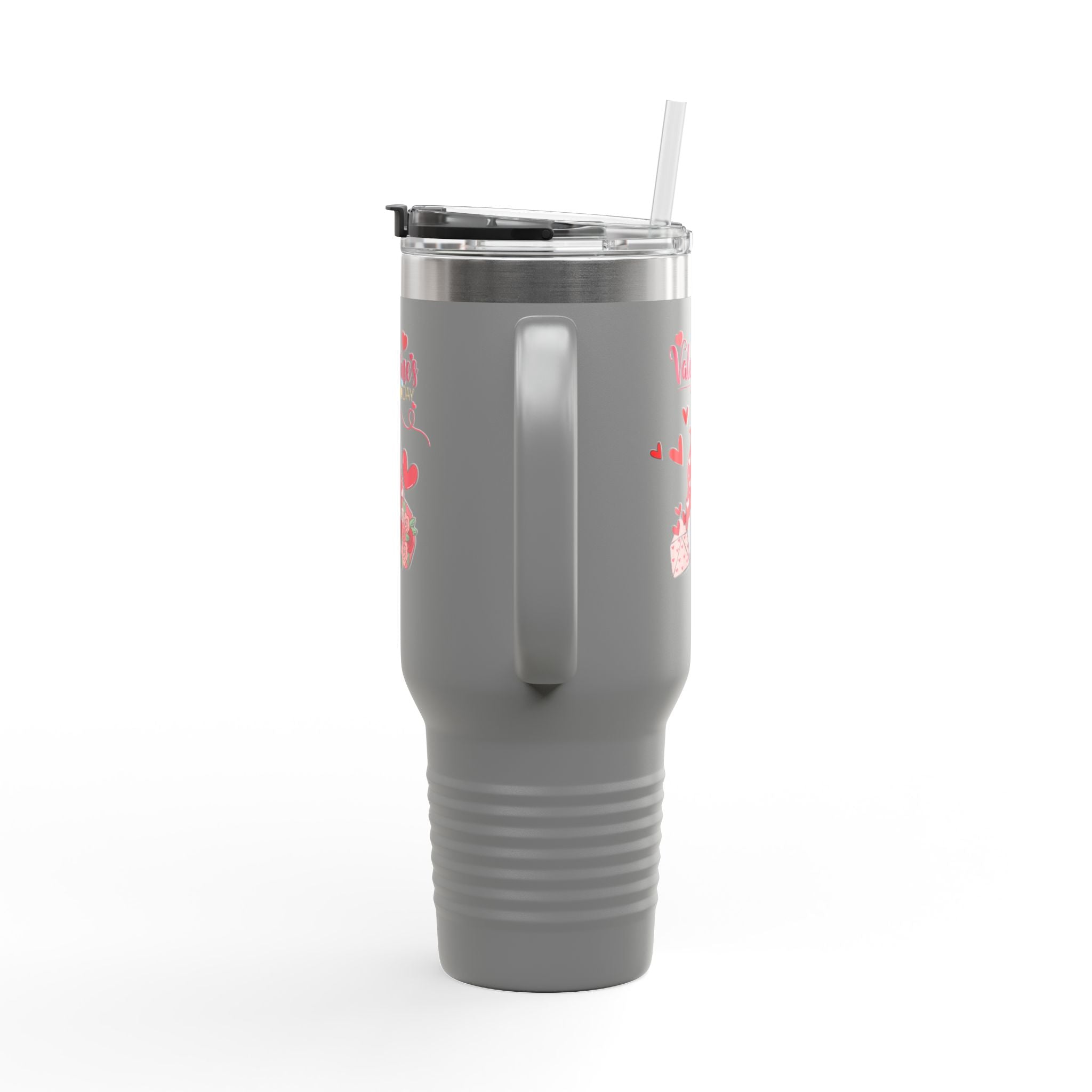 Gnome Valentine's Day Insulated Travel Mug, 40oz