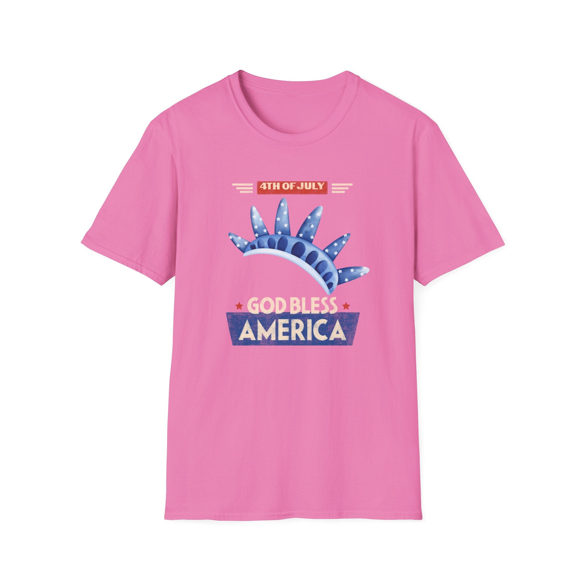 God Bless America Unisex Softstyle T-Shirt