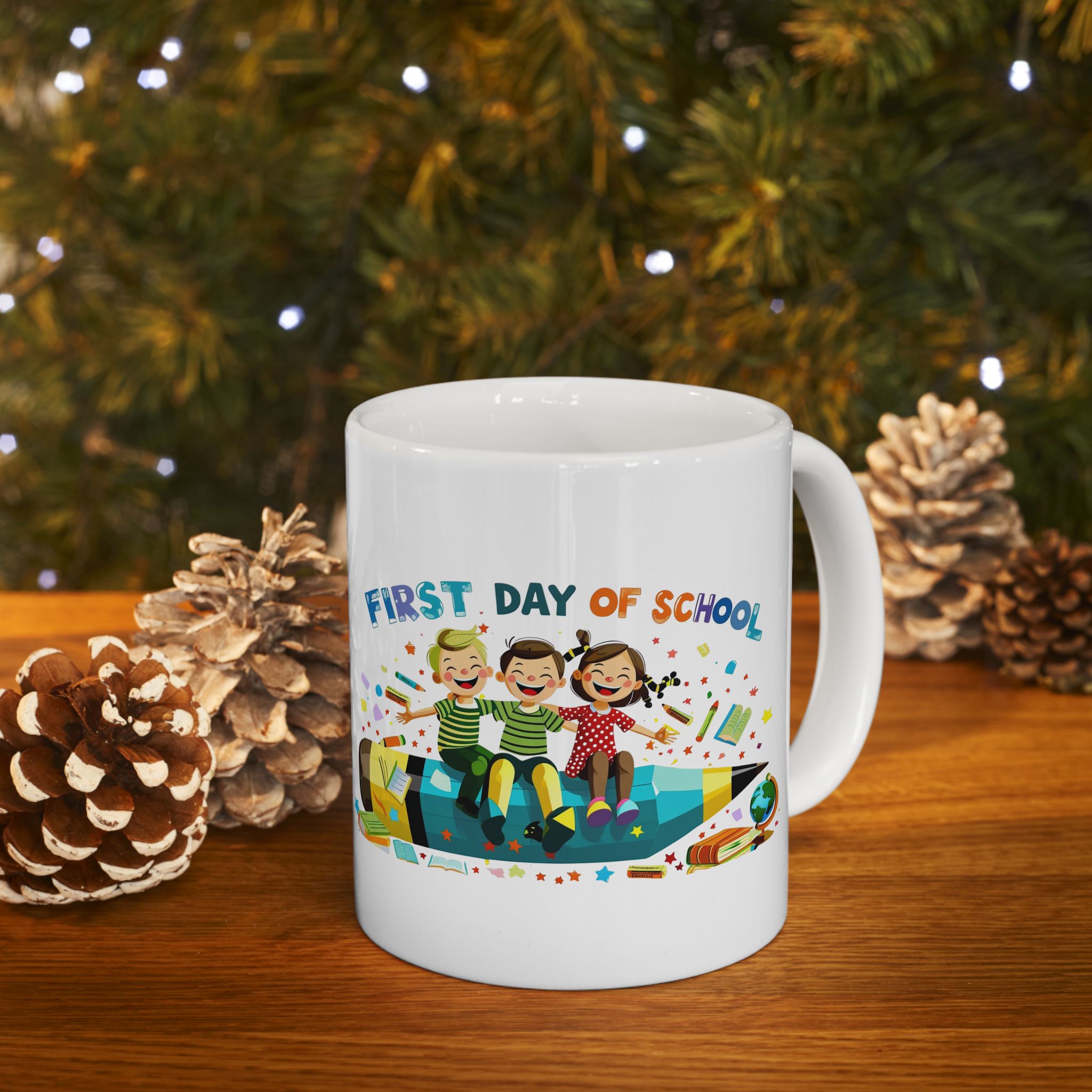 First Day of School Ceramic Mug
