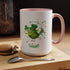 Lucky Bird St. Patrick's Day Coffee Mug - Green Accent 11/15oz