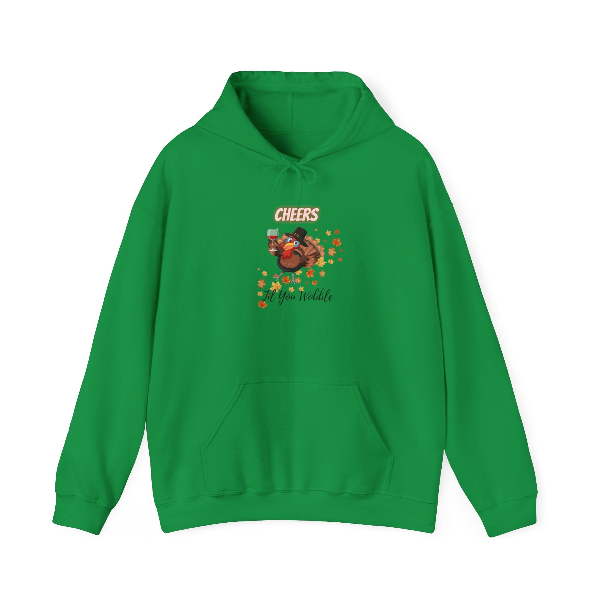 Cheers Til You Wobble Unisex Heavy Blend™ Hooded Sweatshirt