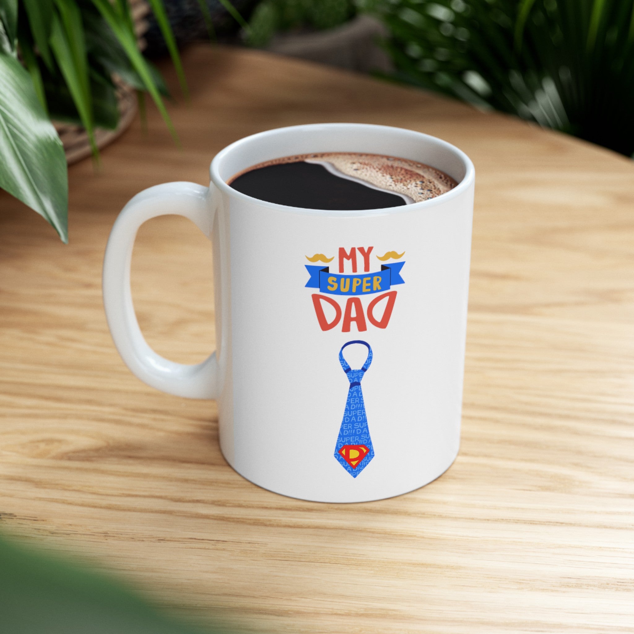 My Super Dad Ceramic Mug, (11oz, 15oz)