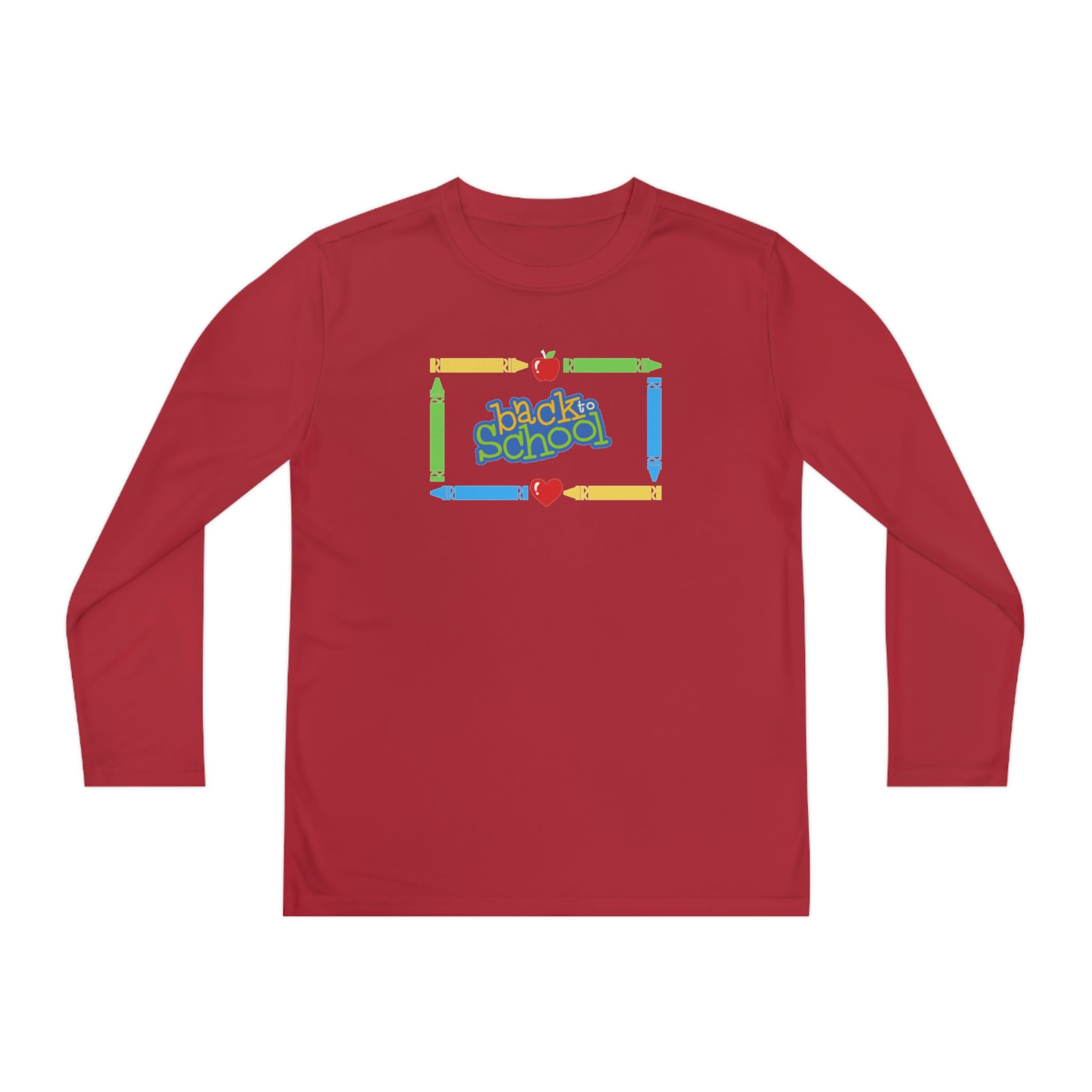 Back To School Youth Long Sleeve Competitor Tee