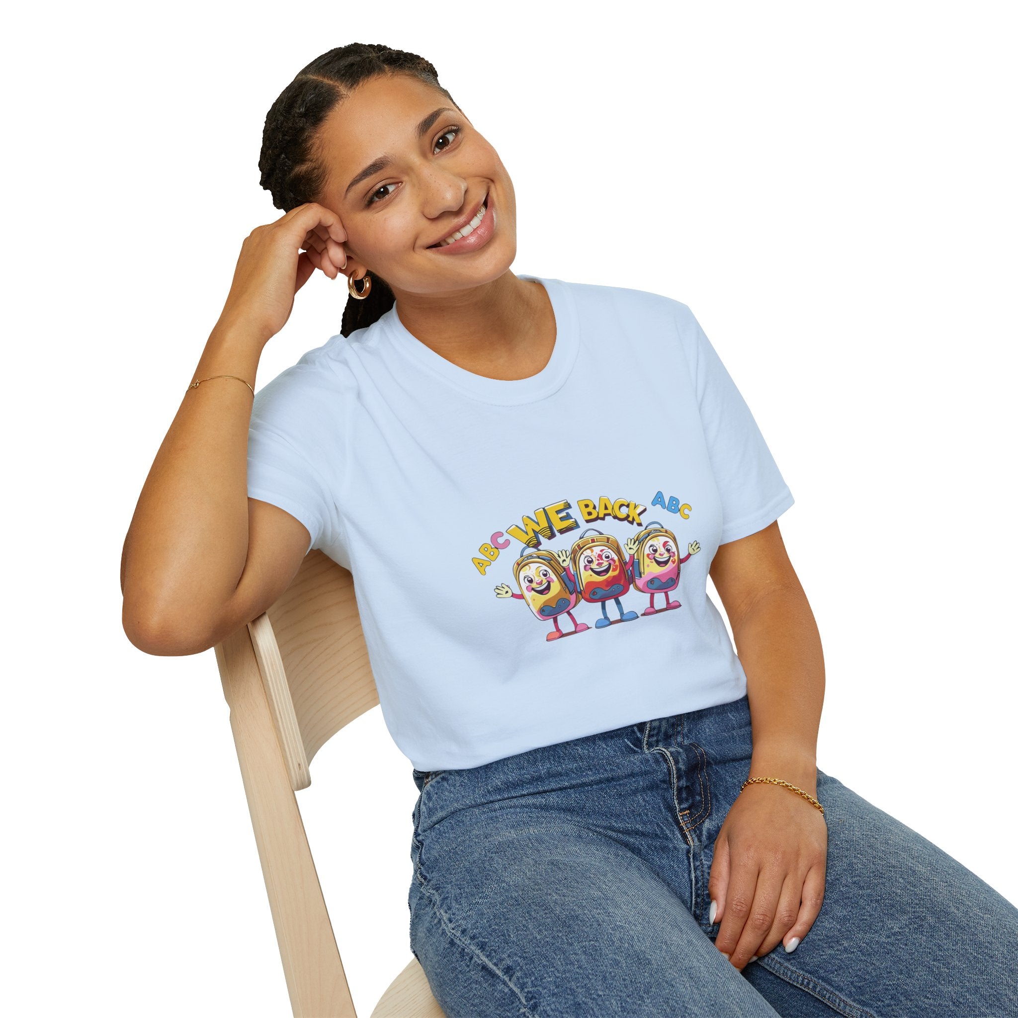We Back Unisex Softstryle T-Shirt
